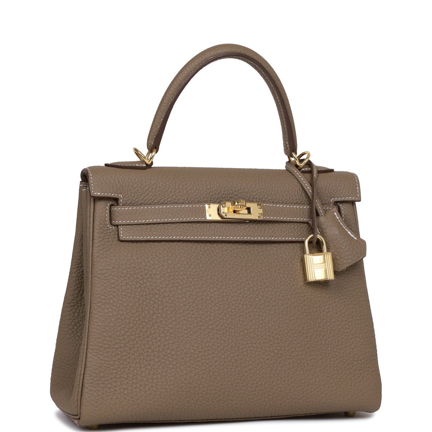 Hermes Kelly 25 Retourne Etoupe Togo Gold Hardware