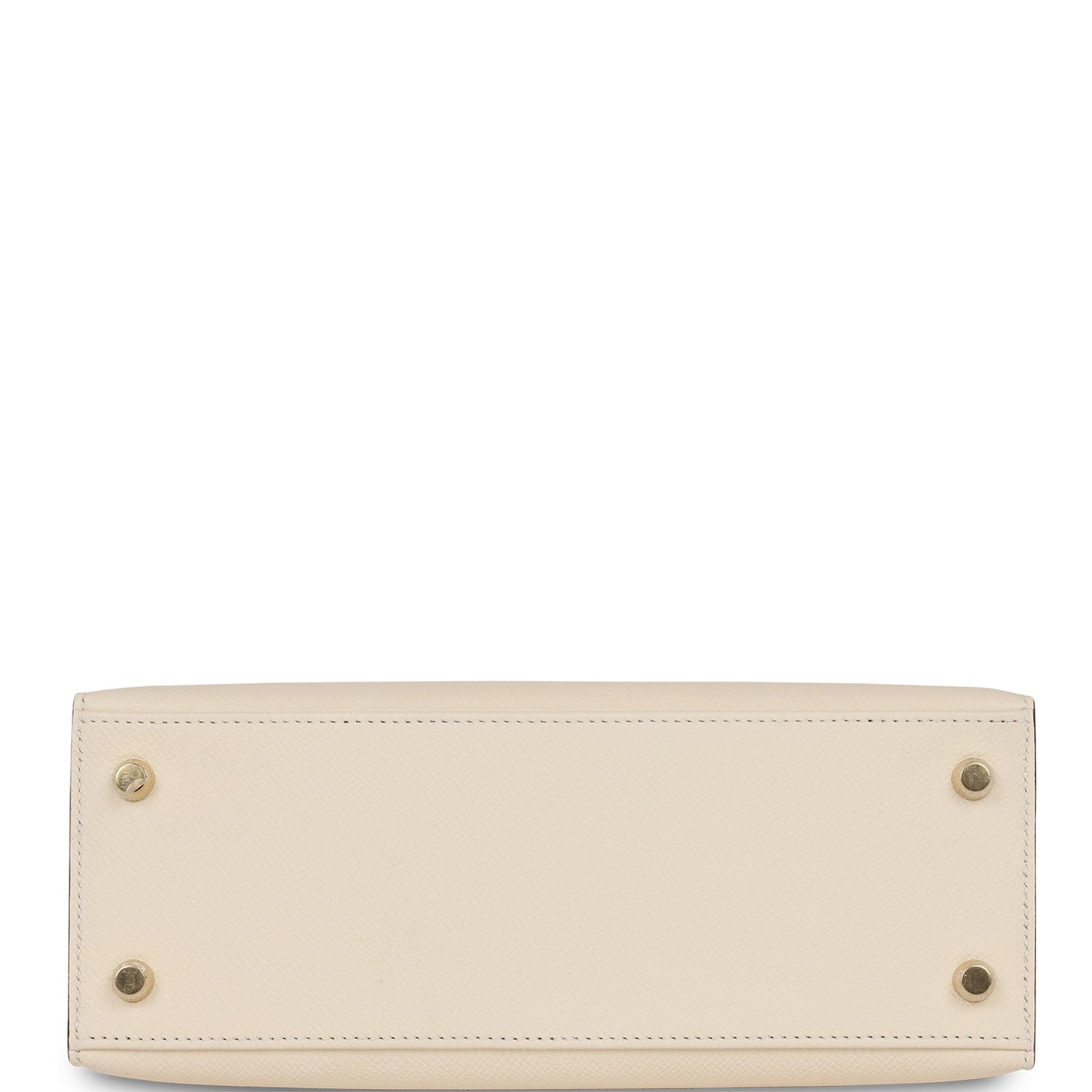 Hermes Kelly 25 Sellier Nata Epsom Gold Hardware