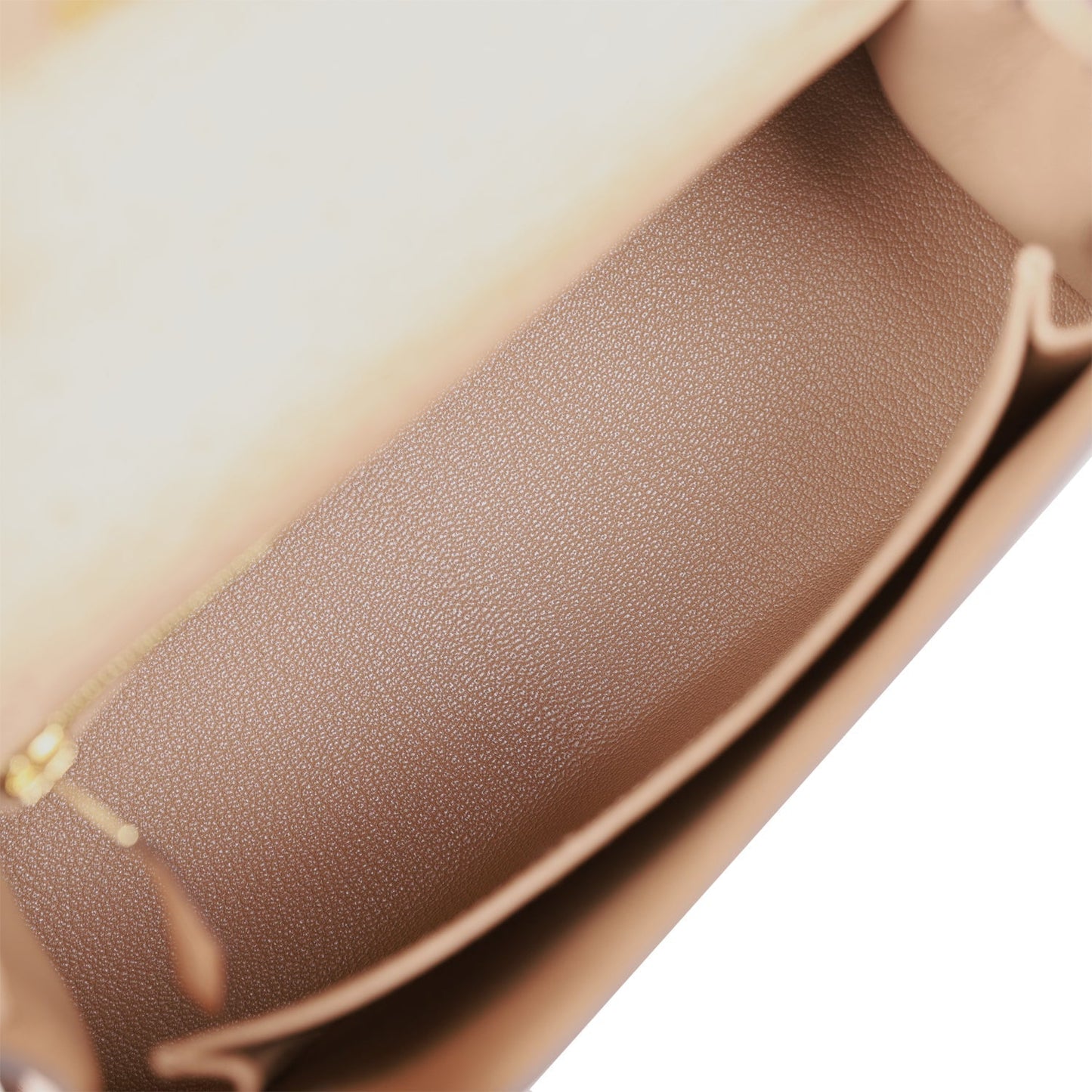 Hermes Kelly 25 Sellier Chai Ostrich Gold Hardware