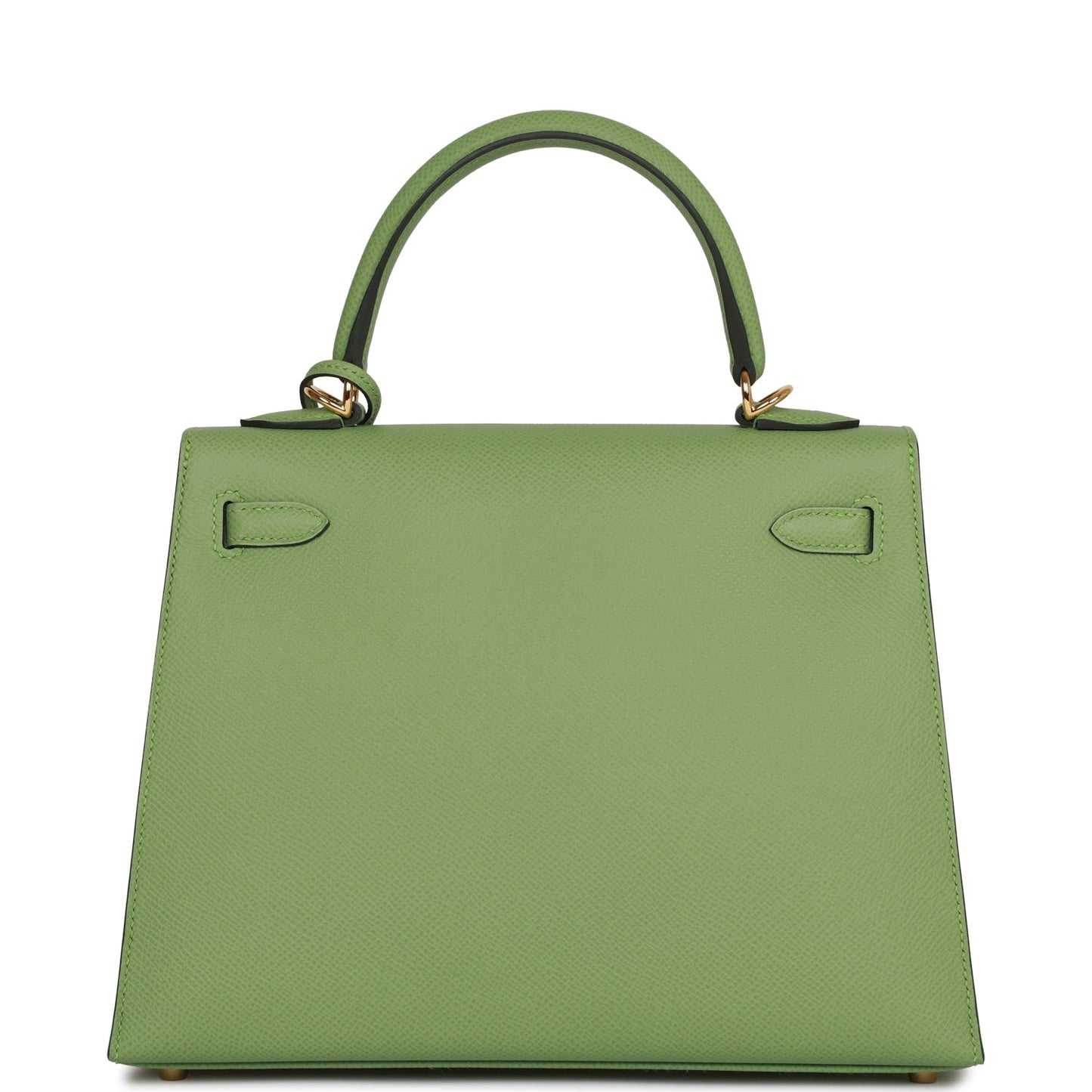 Hermes Kelly 25 Sellier Vert Criquet Epsom Gold Hardware