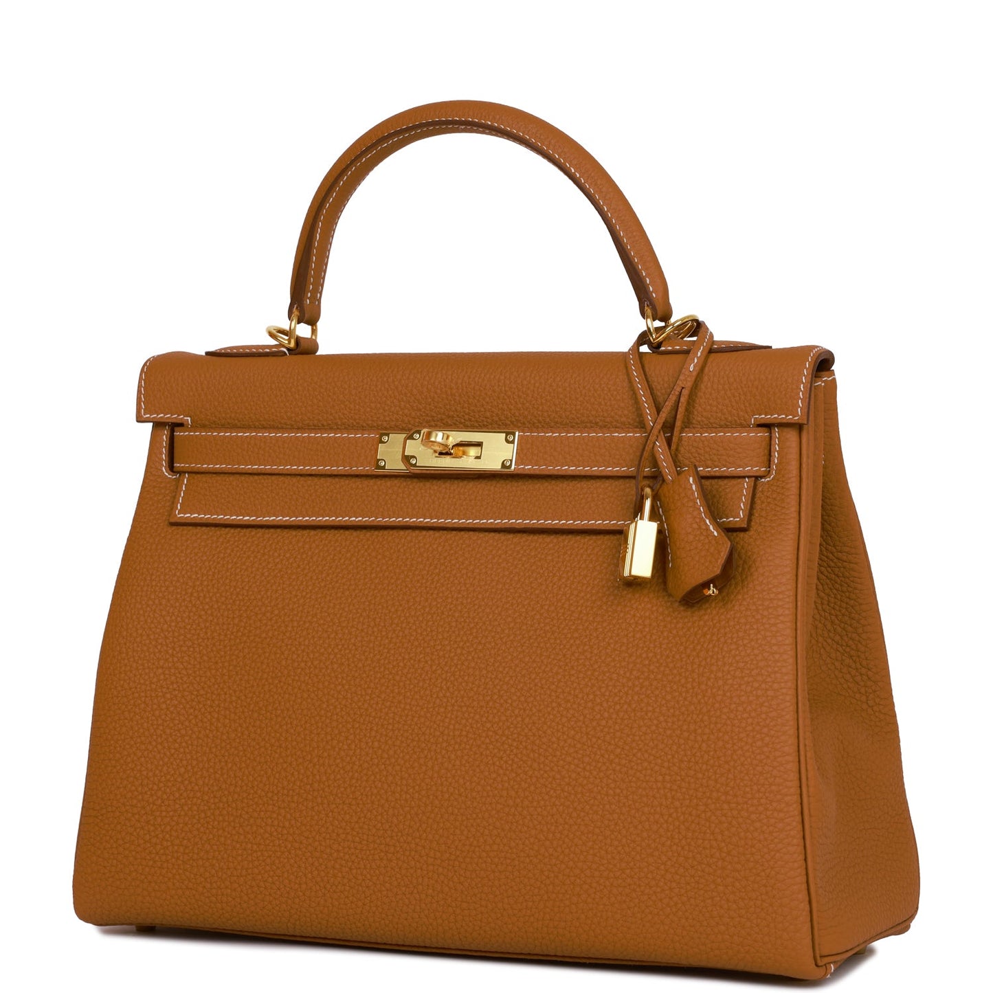 Hermes Kelly 32 Retourne Gold Togo Gold Hardware