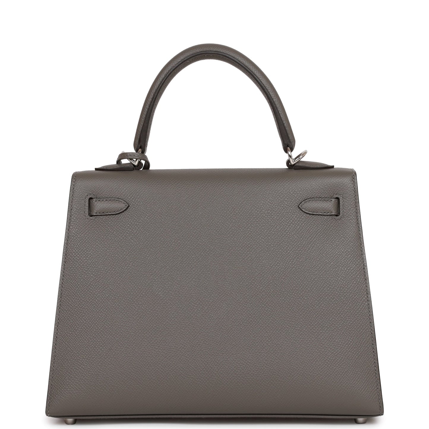 Hermes Kelly 25 Sellier Gris Meyer Epsom Palladium Hardware