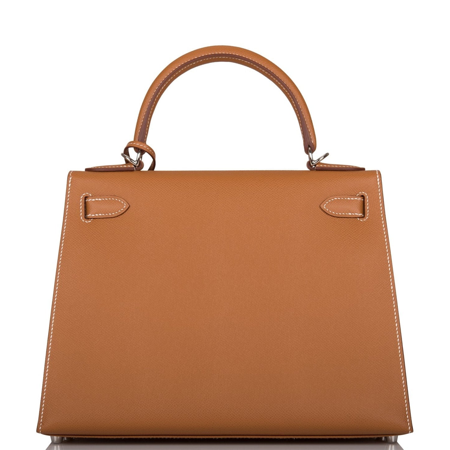 Hermes Kelly 28 Sellier Gold Epsom Palladium Hardware