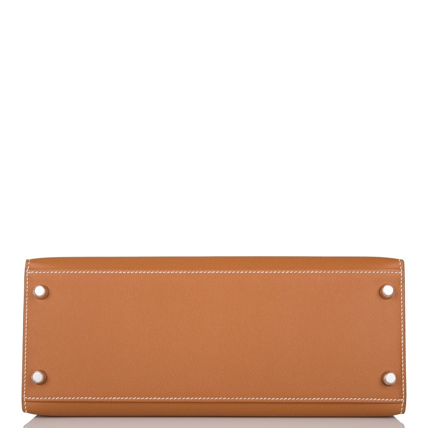 Hermes Kelly 28 Sellier Gold Epsom Palladium Hardware