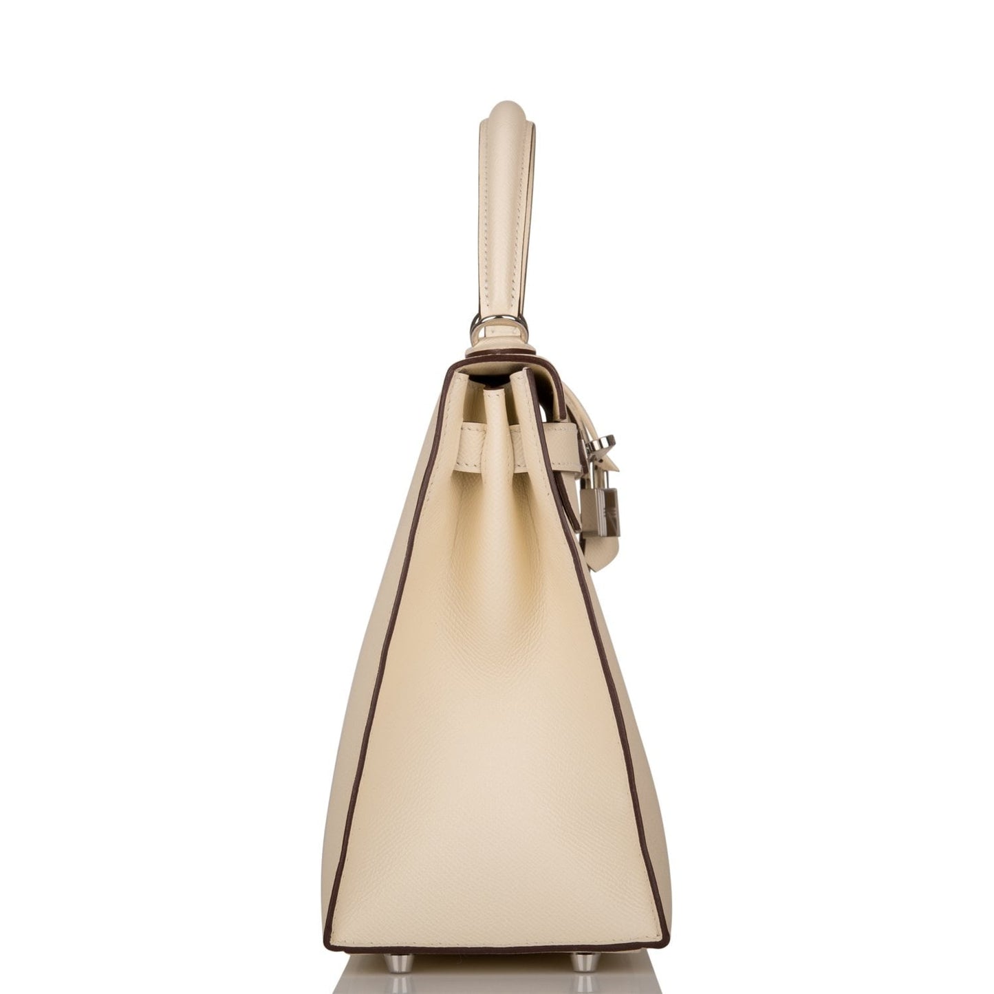 Hermes Kelly 28 Sellier Nata Verso Epsom Palladium Hardware