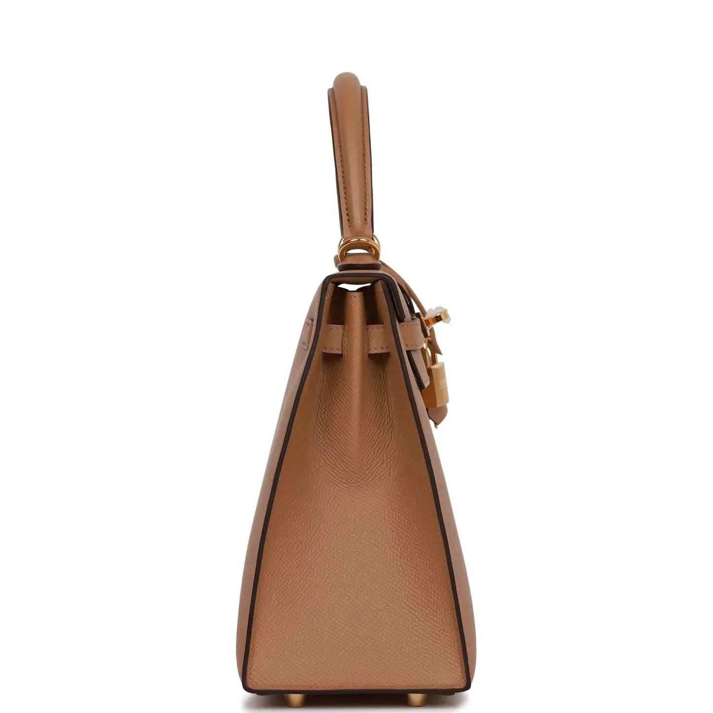 Hermes Kelly 25 Sellier Chai Epsom Gold Hardware