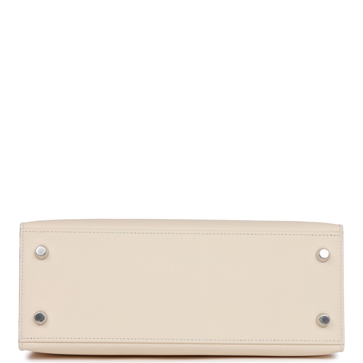 Hermes Kelly 25 Sellier Tri-Color Nata, Chai and Gris Meyer Epsom Palladium Hardware