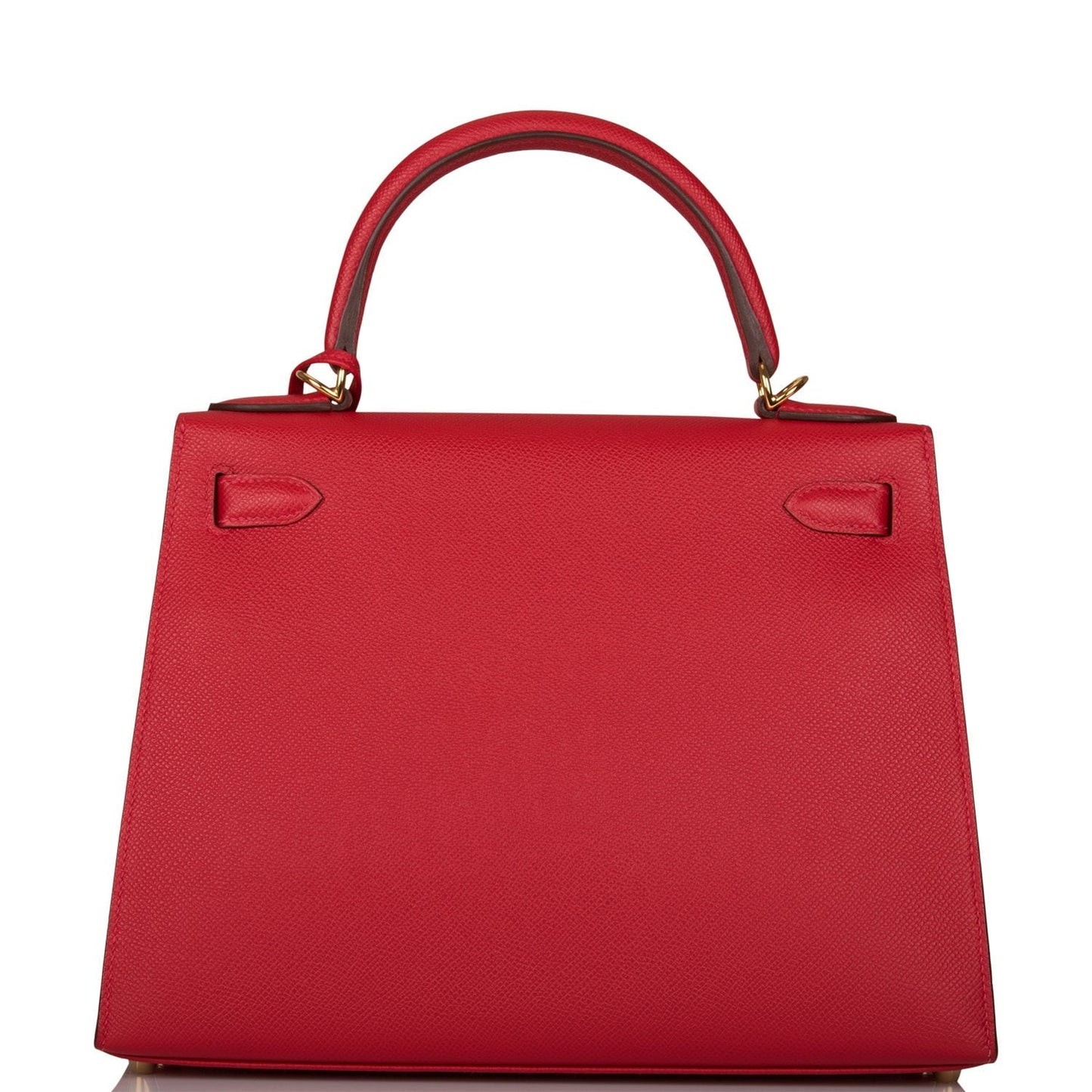 Hermes Kelly 28 Sellier Rouge Casaque Epsom Gold Hardware