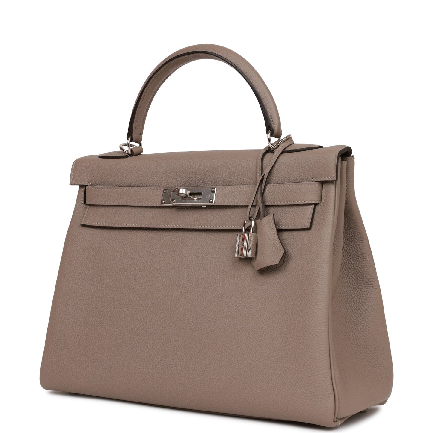 Hermes Kelly 32 Retourne Gris Asphalte Togo Palladium Hardware