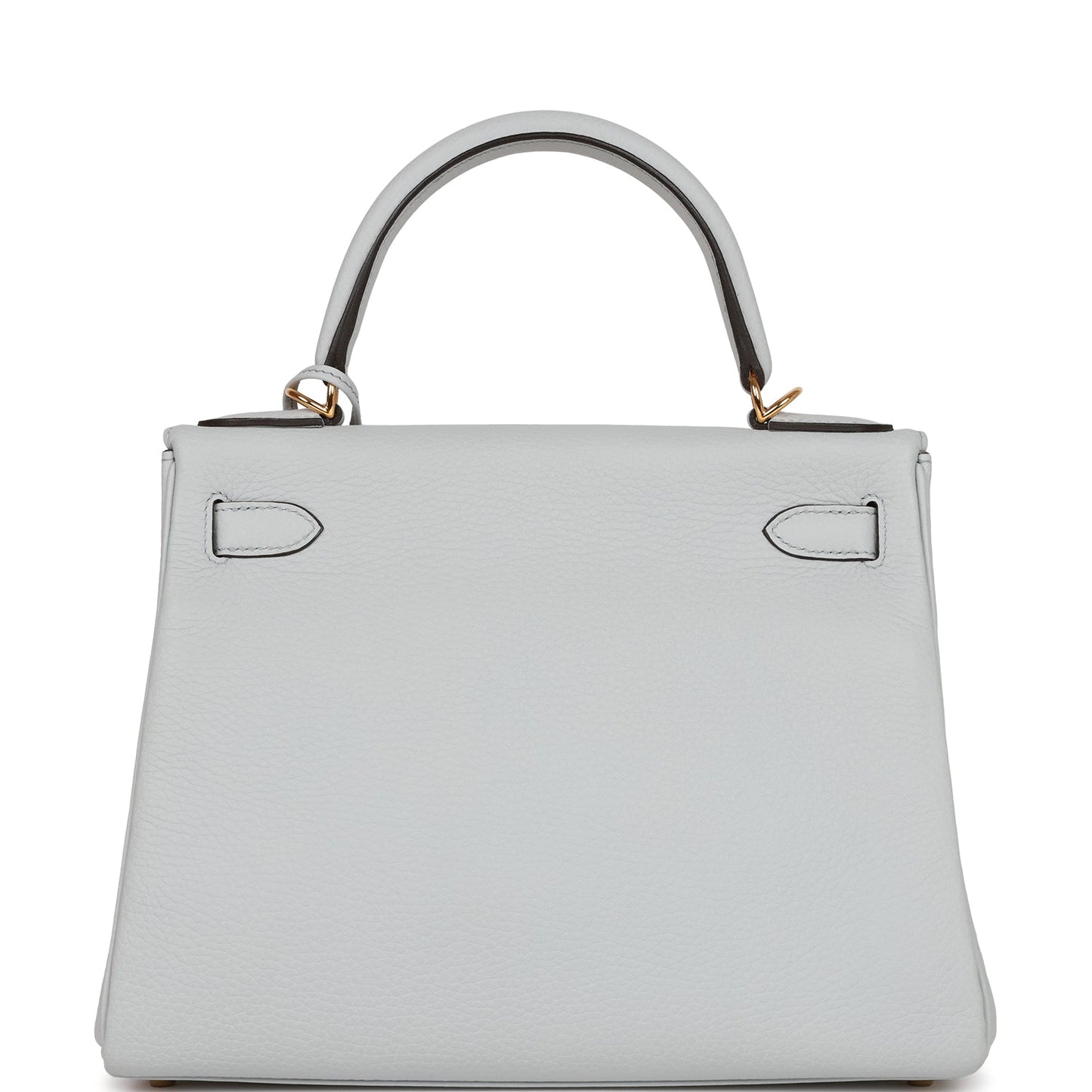 Hermes Kelly 28 Retourne Bleu Pale Clemence Gold Hardware