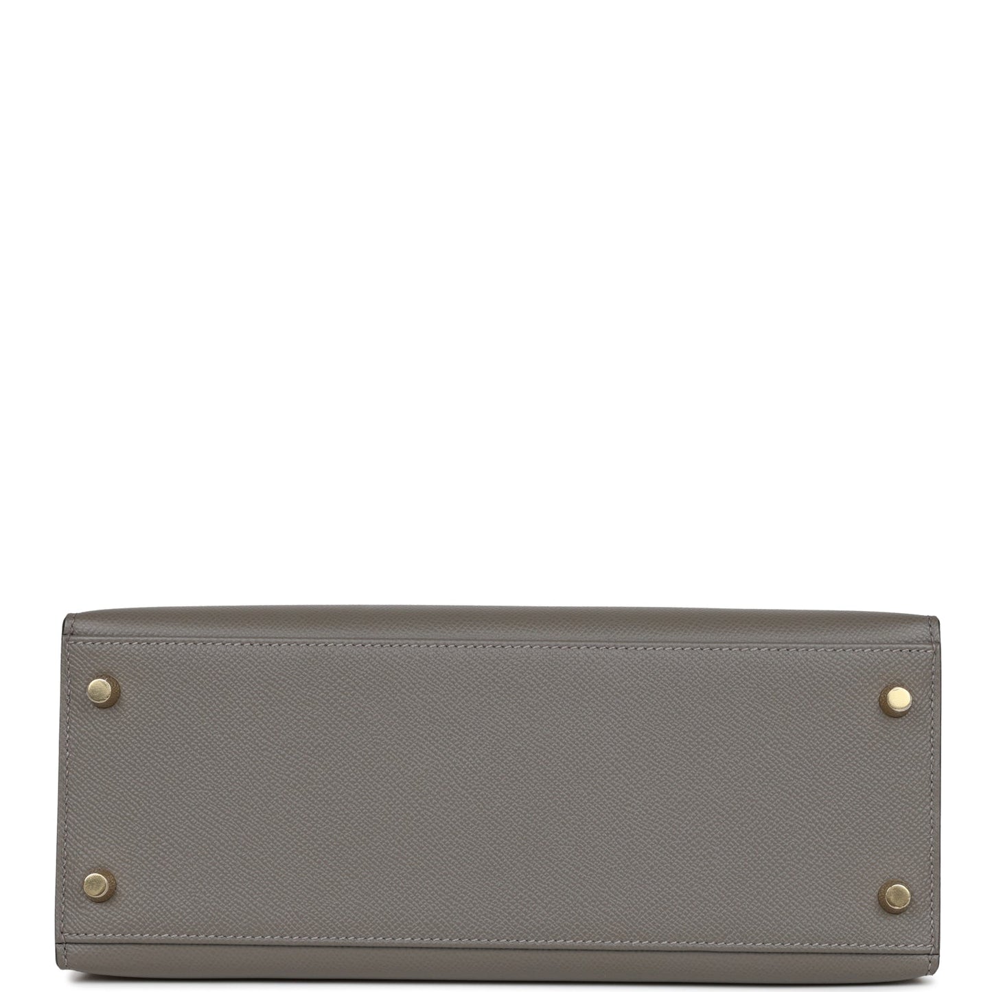Hermes Kelly 28 Sellier Gris Meyer Epsom Gold Hardware