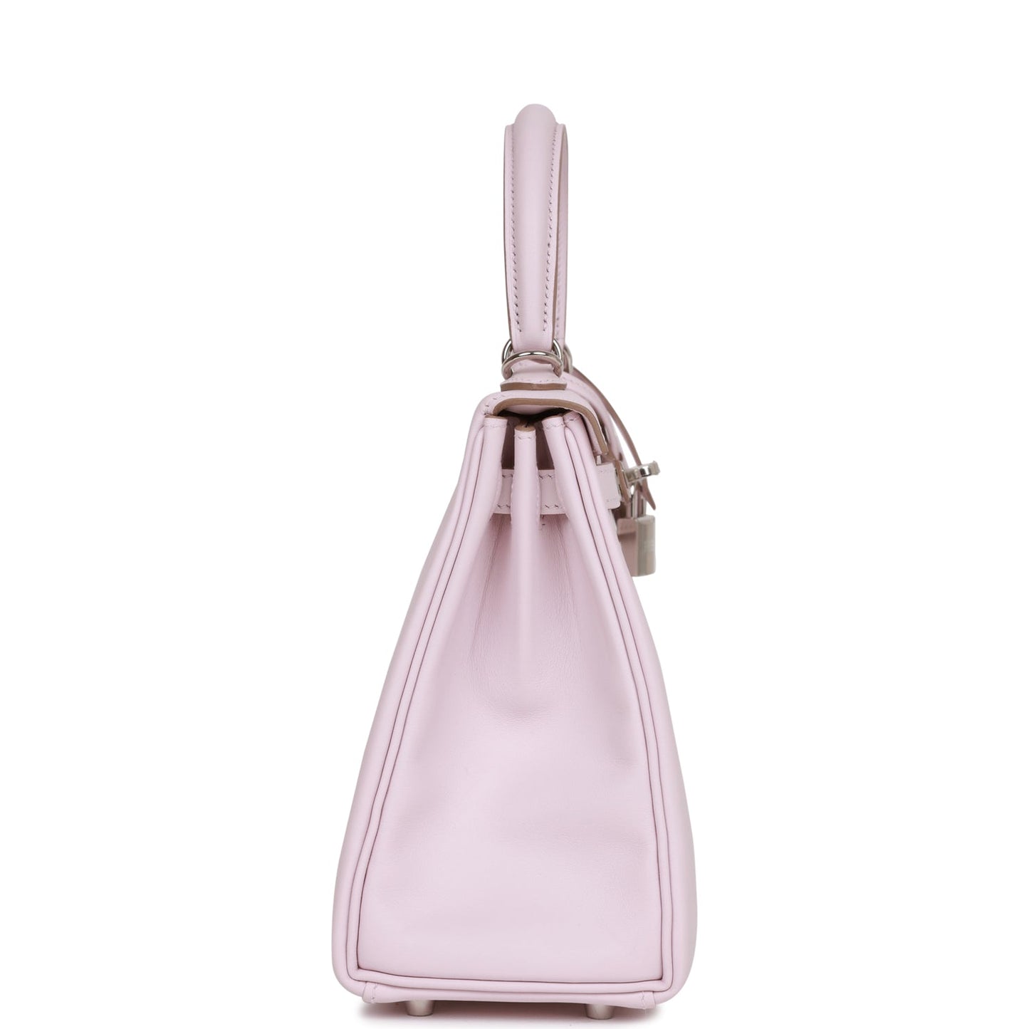 Hermes Kelly 25 Retourne Mauve Pale Swift Palladium Hardware