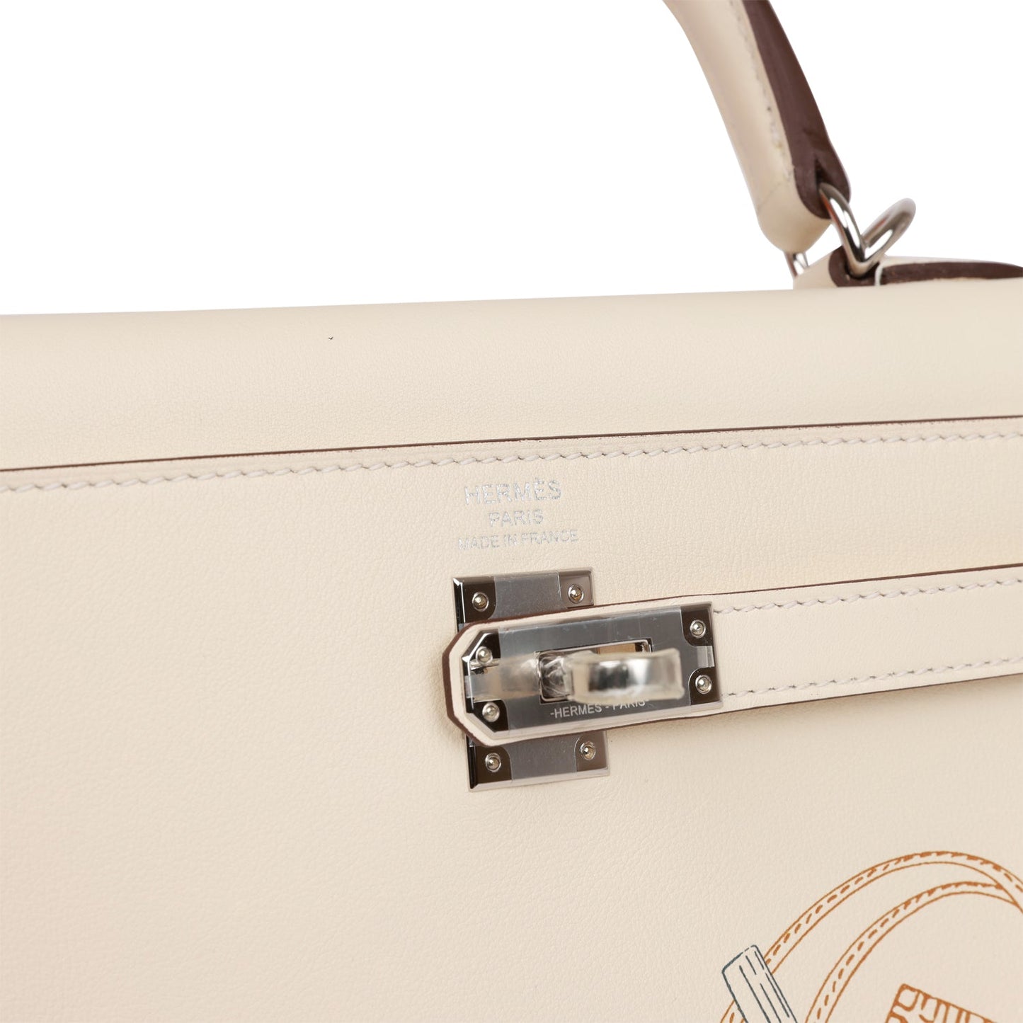 Hermes Kelly 25 Retourne In & Out Nata Swift Palladium Hardware