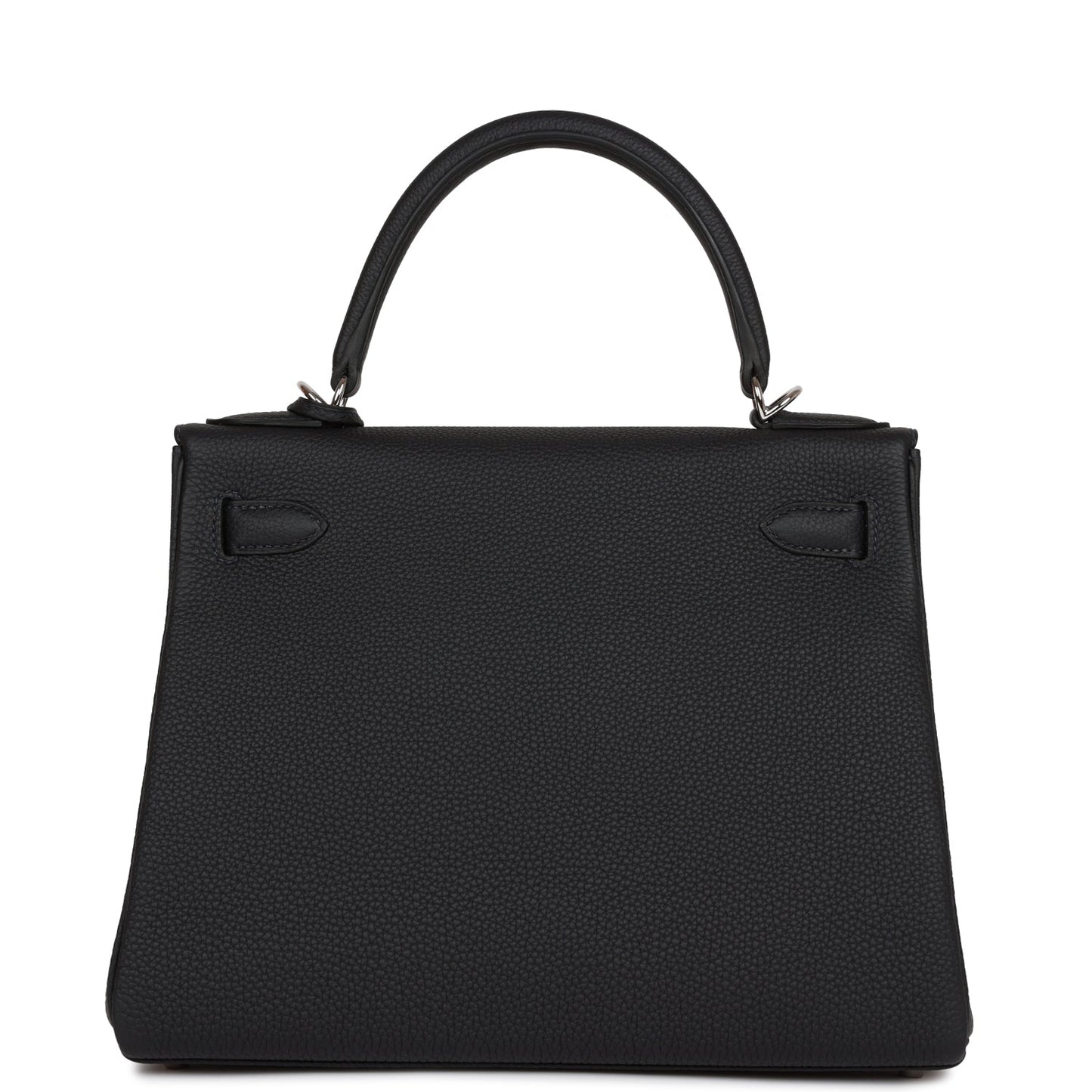 Hermes Kelly 28 Retourne Caban Togo Palladium Hardware