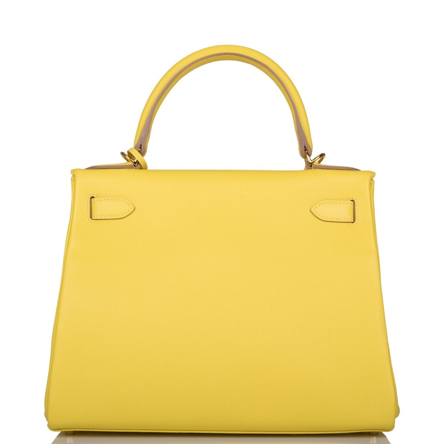 Hermes Kelly 28 Retourne Lime Evercolor Gold Hardware
