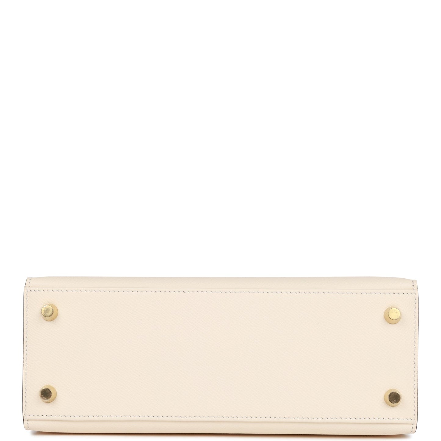 Hermes Kelly 25 Sellier Nata Epsom Gold Hardware