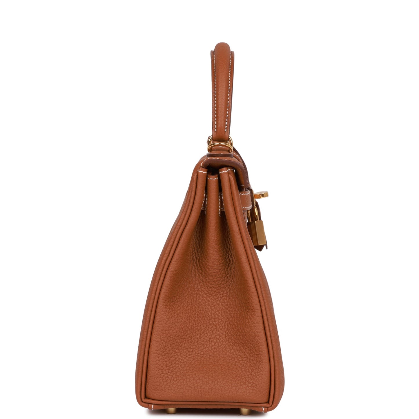 Hermes Kelly 25 Retourne Gold Togo Gold Hardware