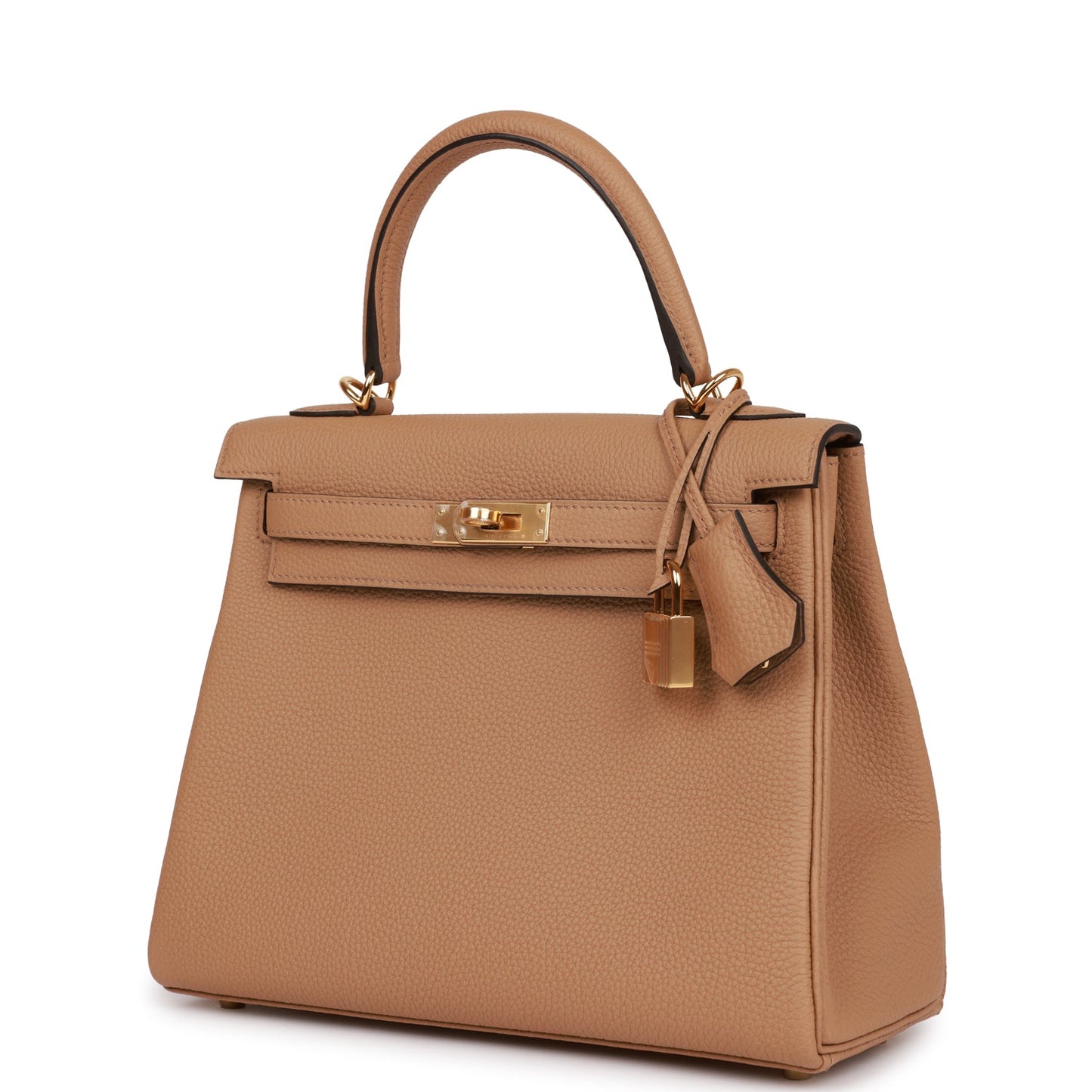 Hermes Kelly 25 Retourne Chai Togo Gold Hardware
