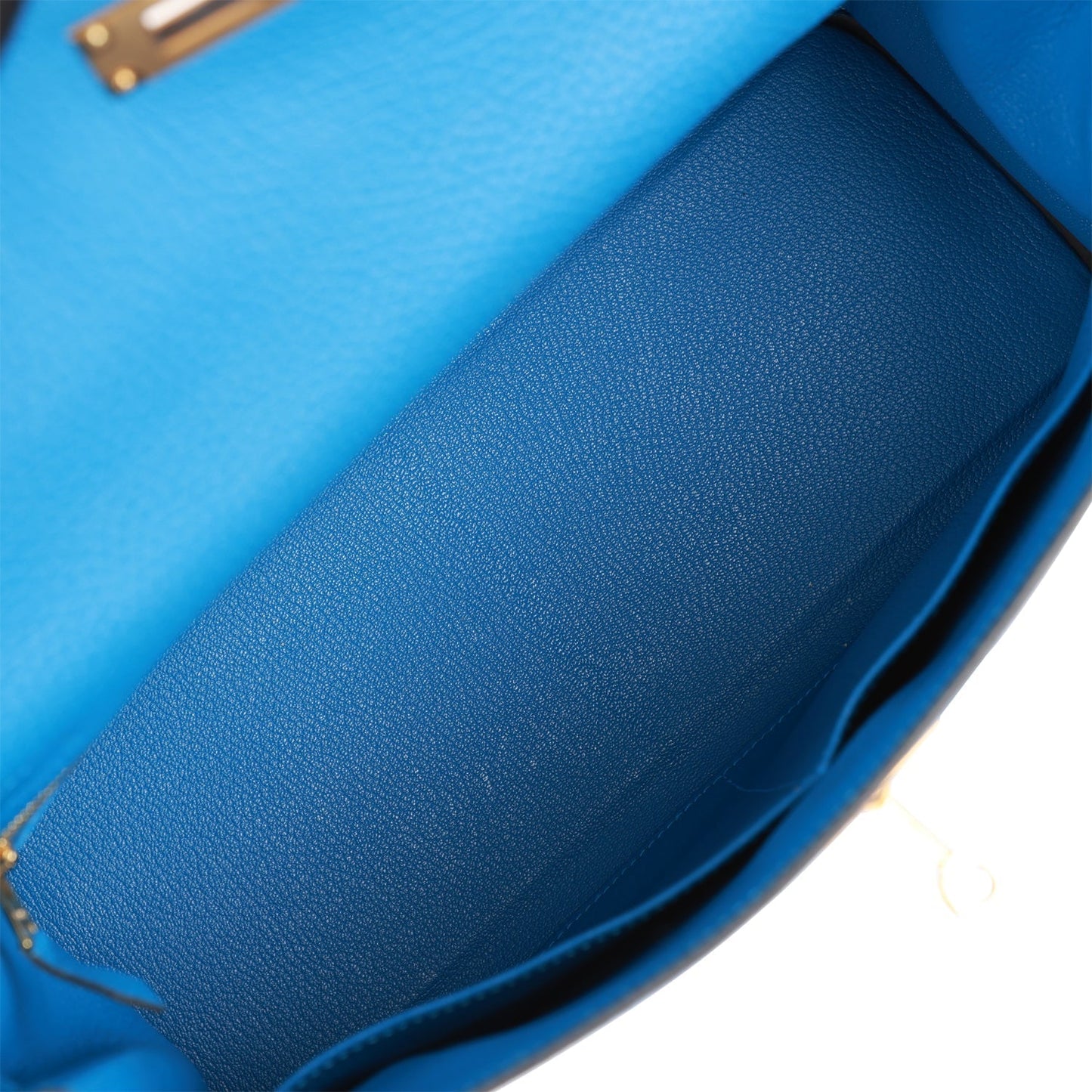 Hermes Kelly 32 Retourne Mykonos Clemence Gold Hardware