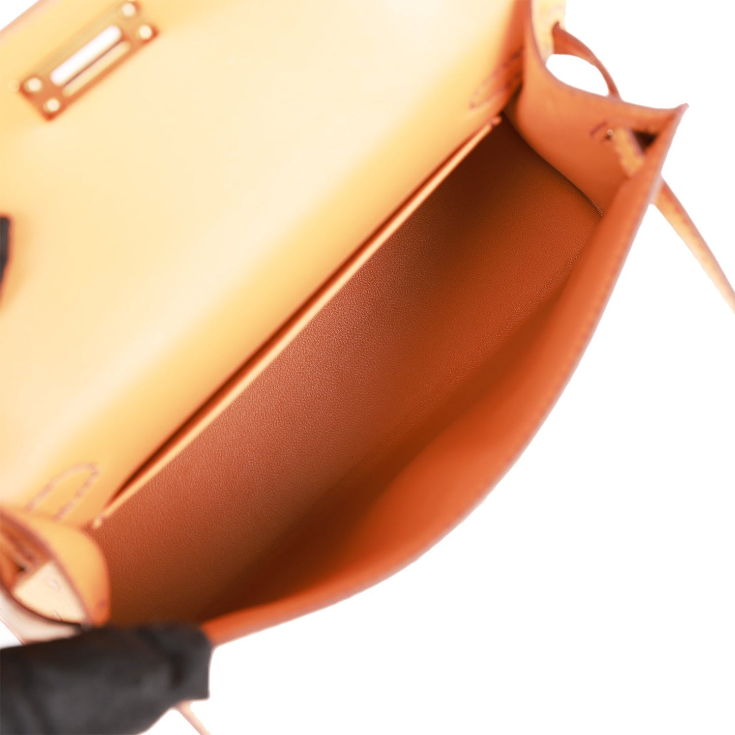 Hermes Kelly 20 Sellier Gold Ostrich Gold Hardware