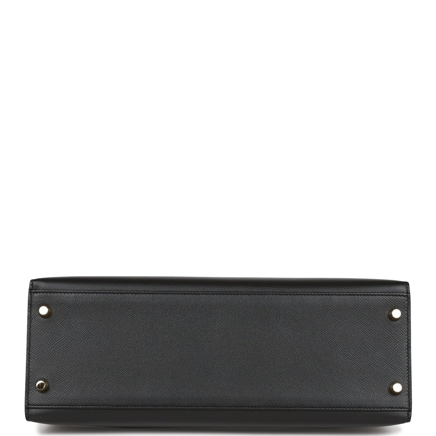 Hermes Kelly 32 Sellier Black Epsom Gold Hardware