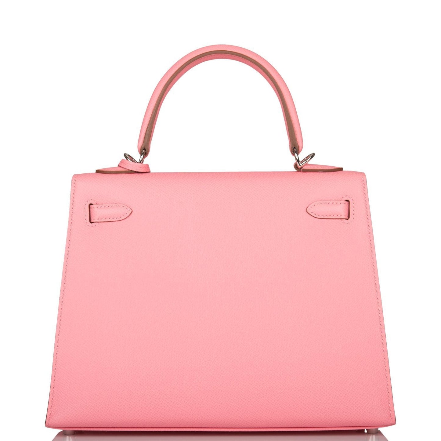 Hermes Kelly 25 Sellier Rose Confetti Epsom Palladium Hardware