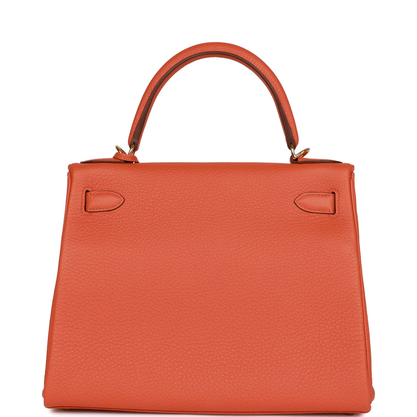 Hermes Kelly 28 Retourne Orange Togo Gold Hardware