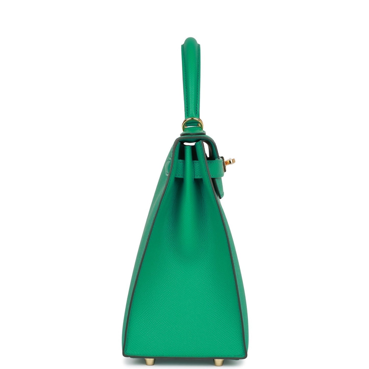 Hermes Kelly 28 Sellier Vert Jade Epsom Gold Hardware