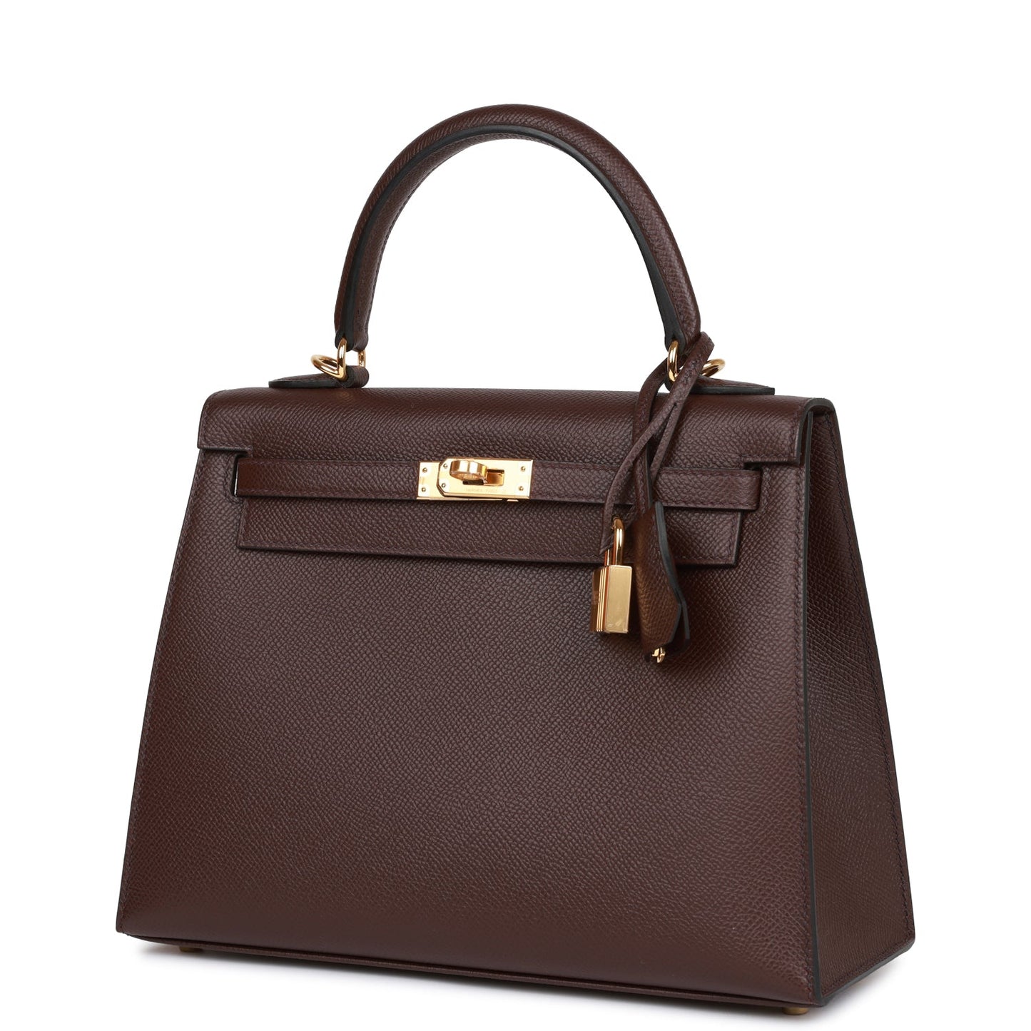 Hermes Kelly 25 Sellier Rouge Sellier Epsom Gold Hardware