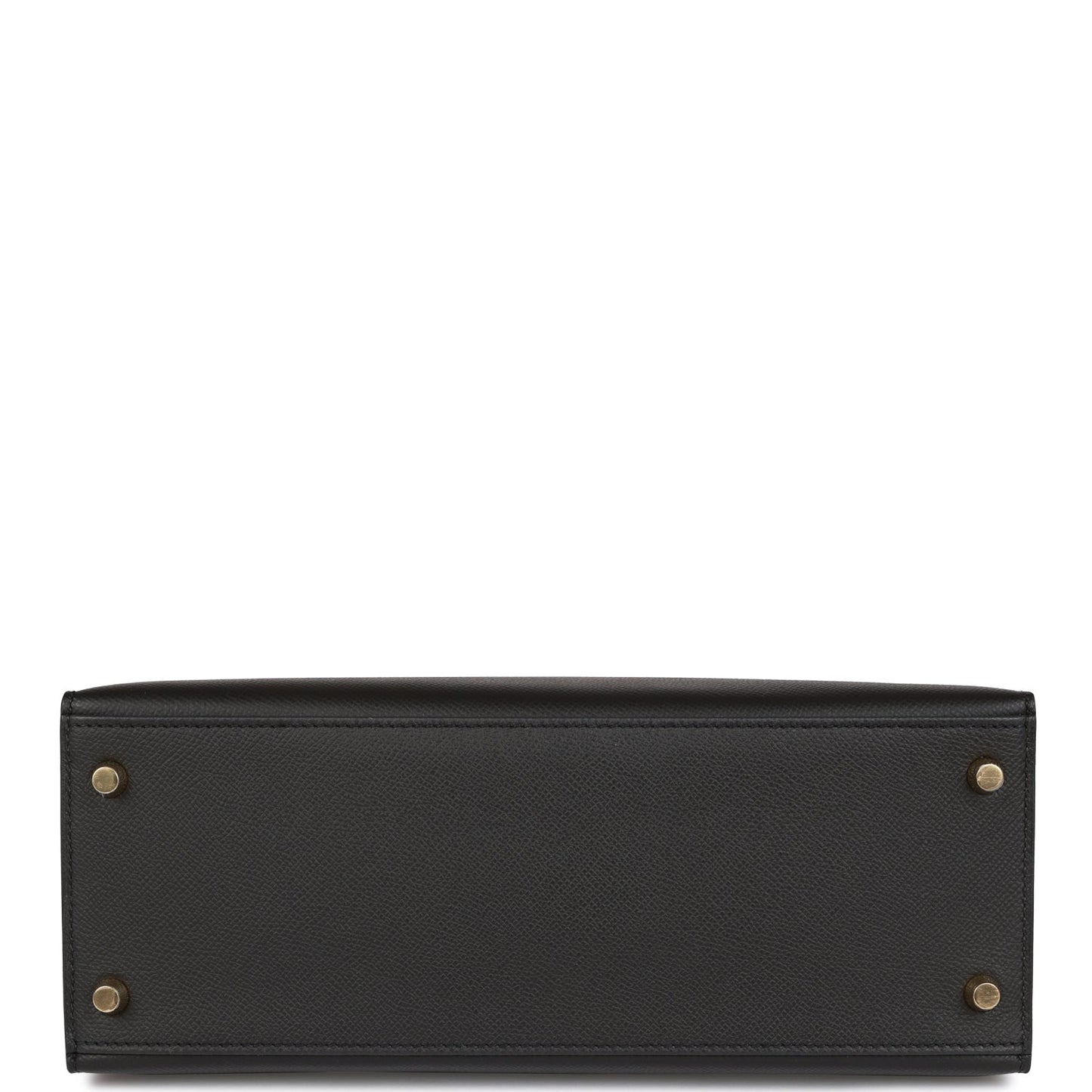 Hermes Kelly 28 Sellier Black Epsom Gold Hardware