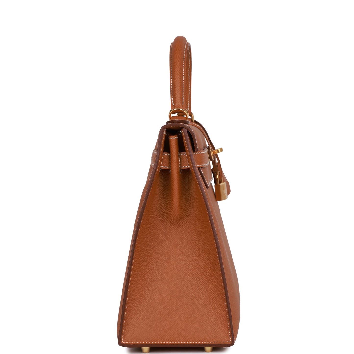 Hermes Kelly 32 Sellier Gold Epsom Gold Hardware
