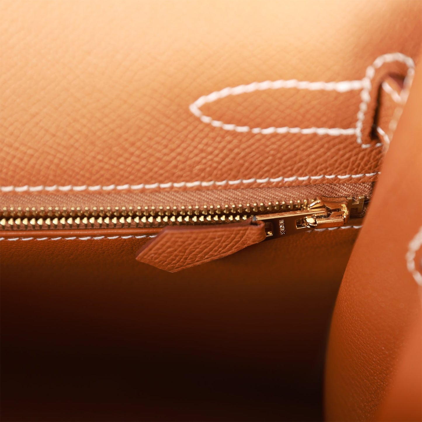 Hermes Kelly 32 Sellier Gold Epsom Gold Hardware