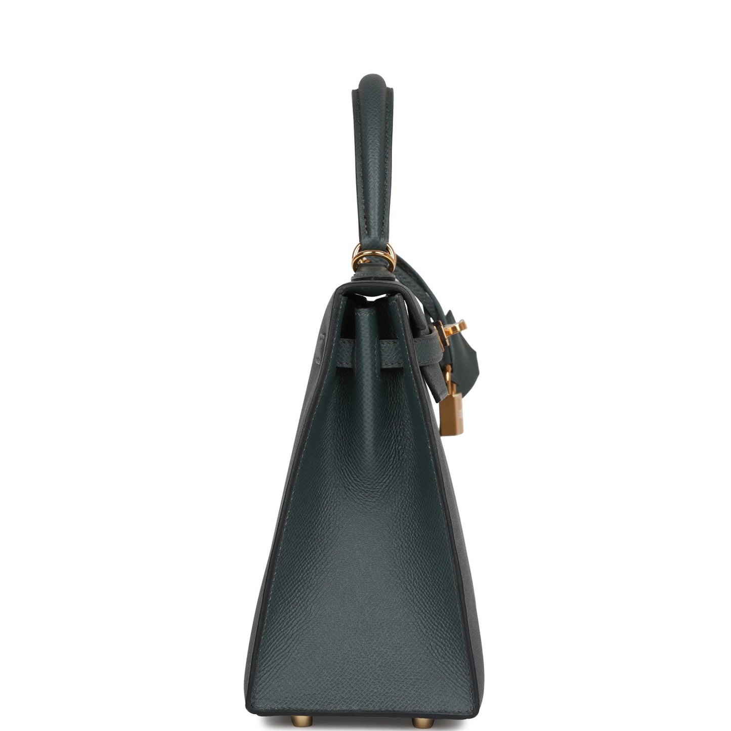 Hermes Kelly 25 Sellier Bleu Orage Epsom Gold Hardware