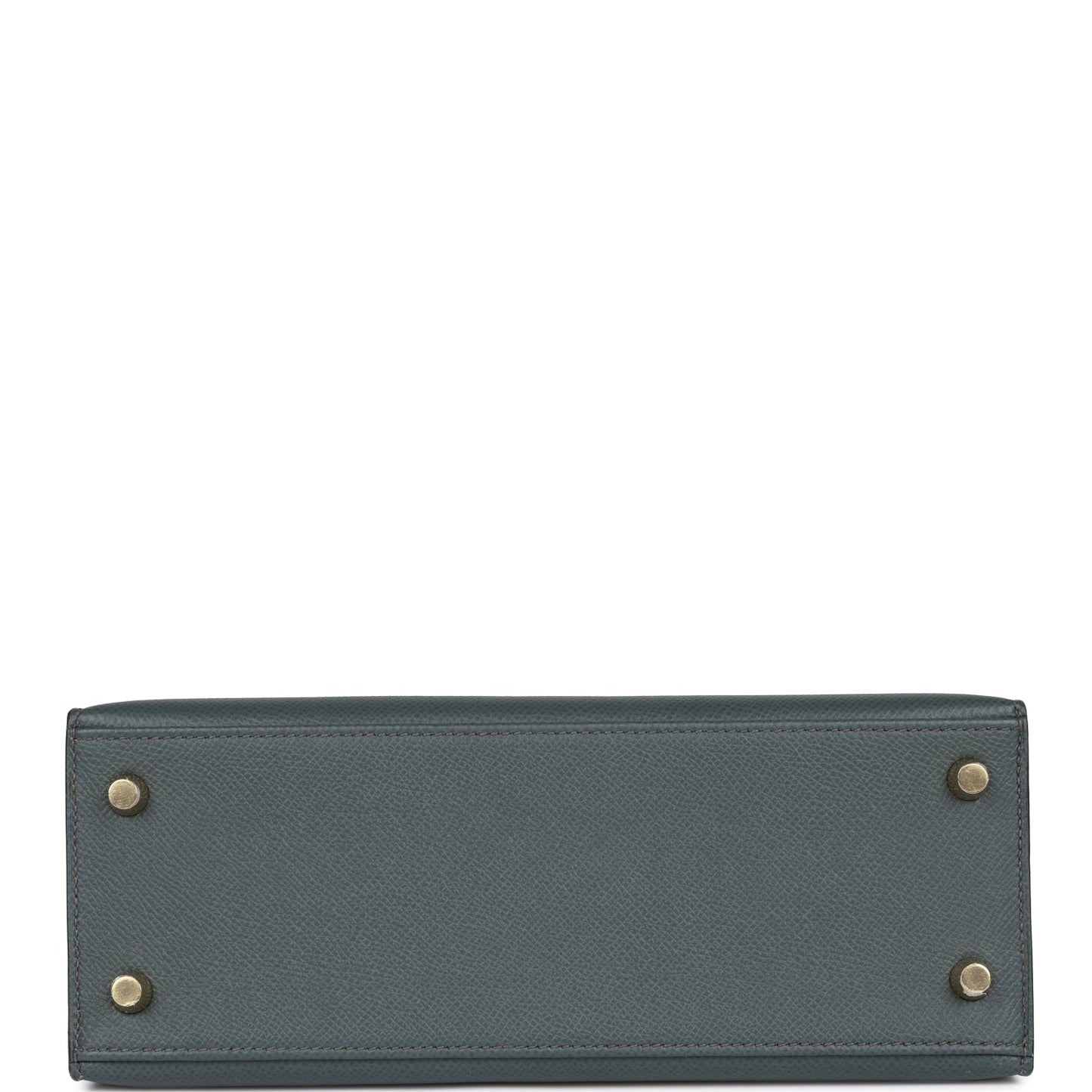 Hermes Kelly 25 Sellier Bleu Orage Epsom Gold Hardware