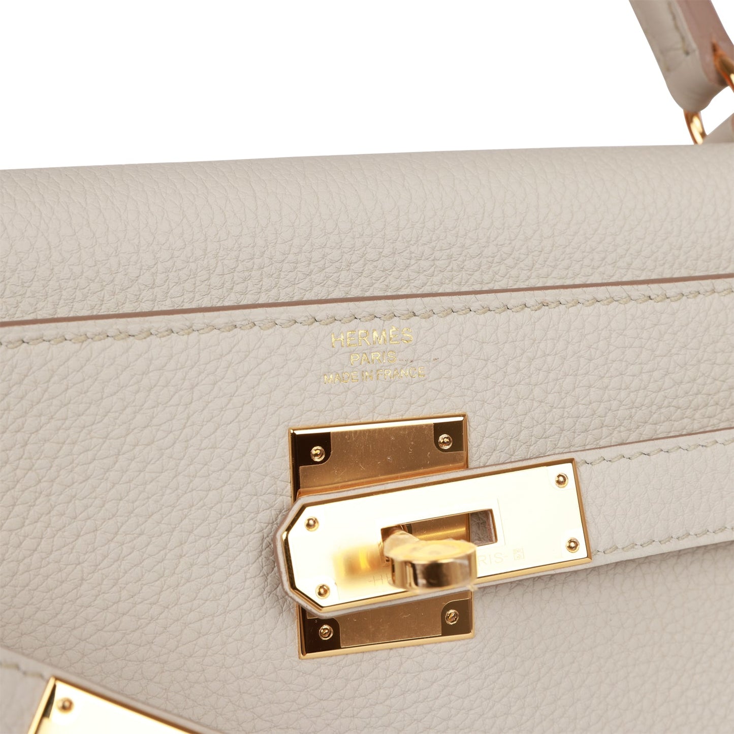 Hermes Kelly 28 Retourne Beton Togo Gold Hardware