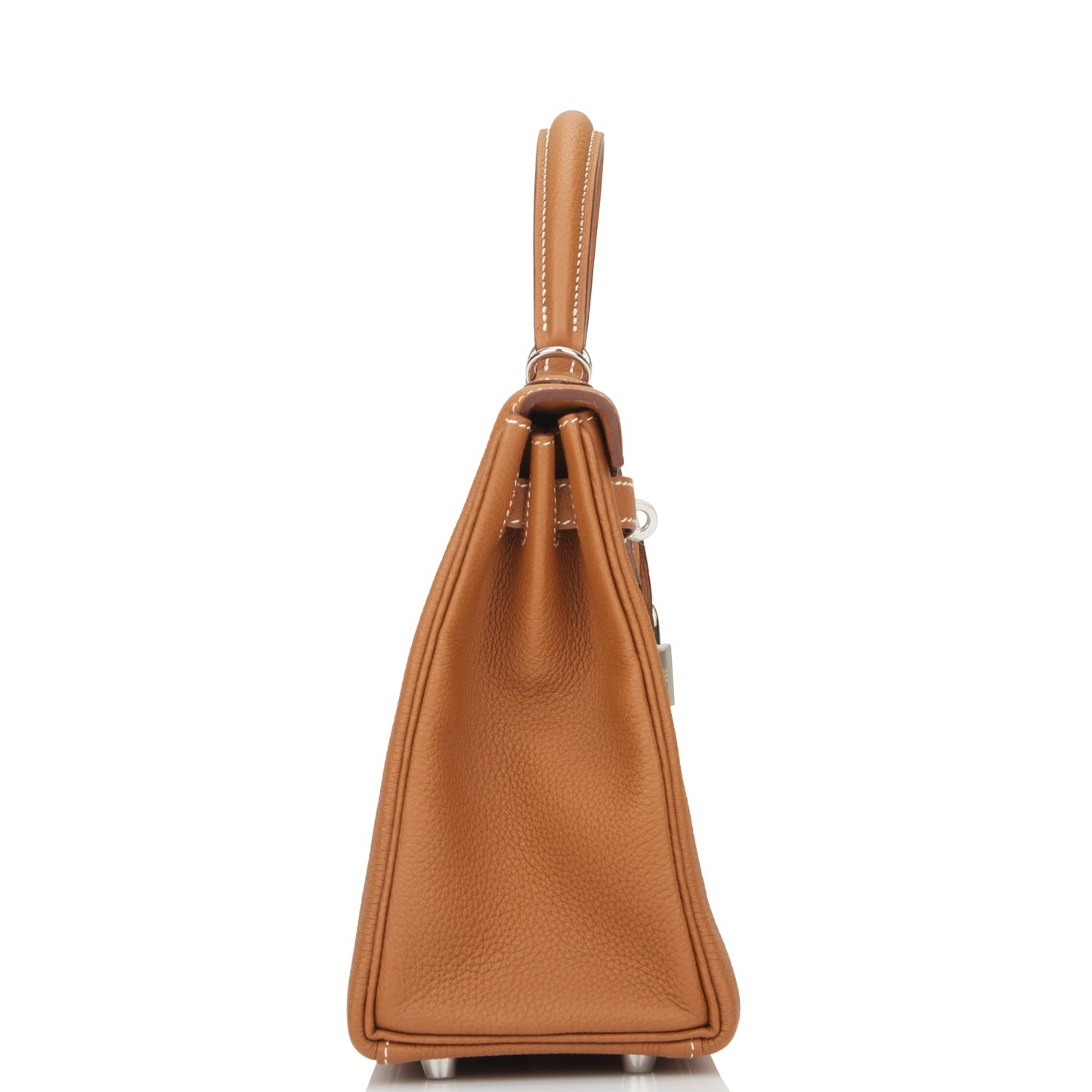 Hermes Kelly 25 Retourne Gold Togo Palladium Hardware