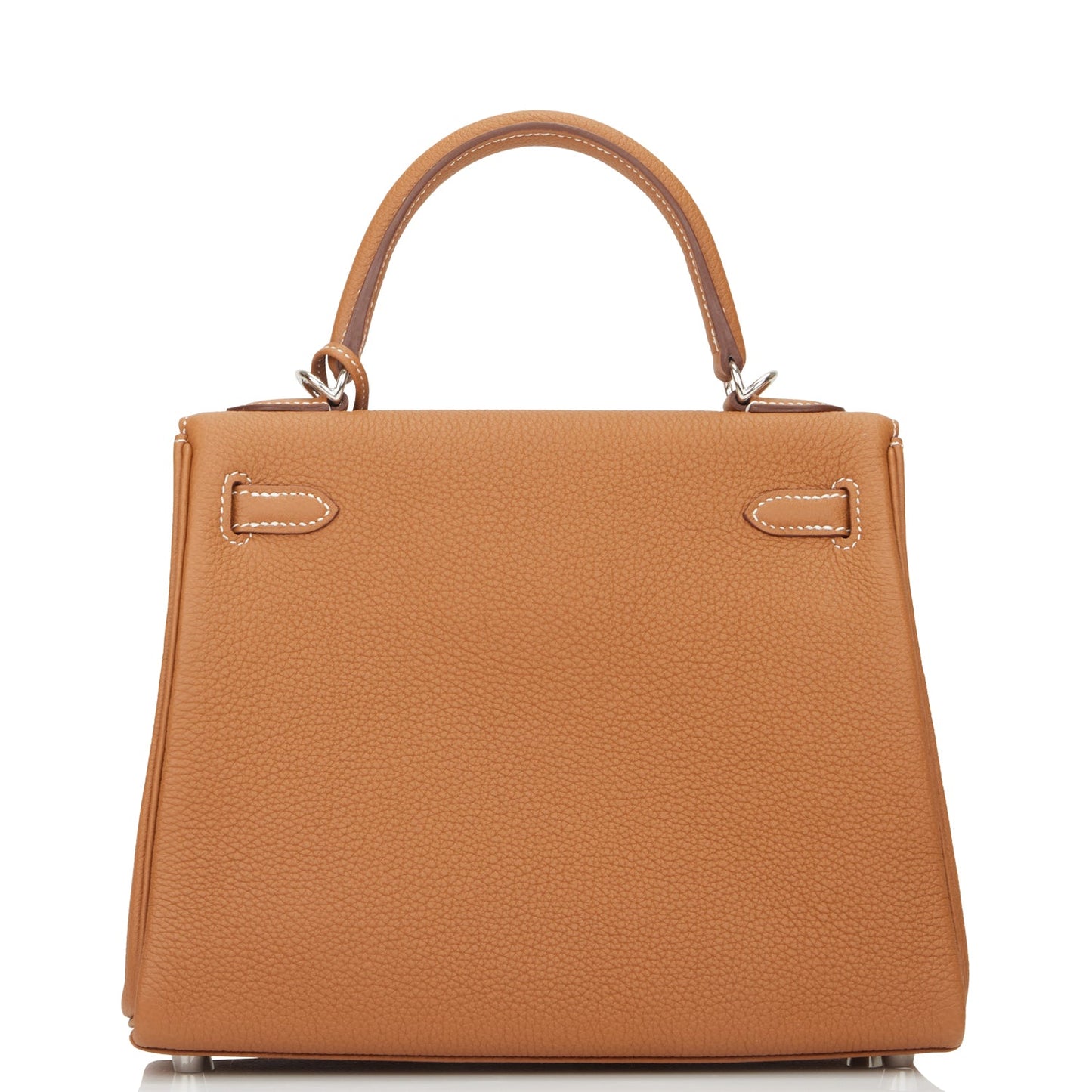 Hermes Kelly 25 Retourne Gold Togo Palladium Hardware