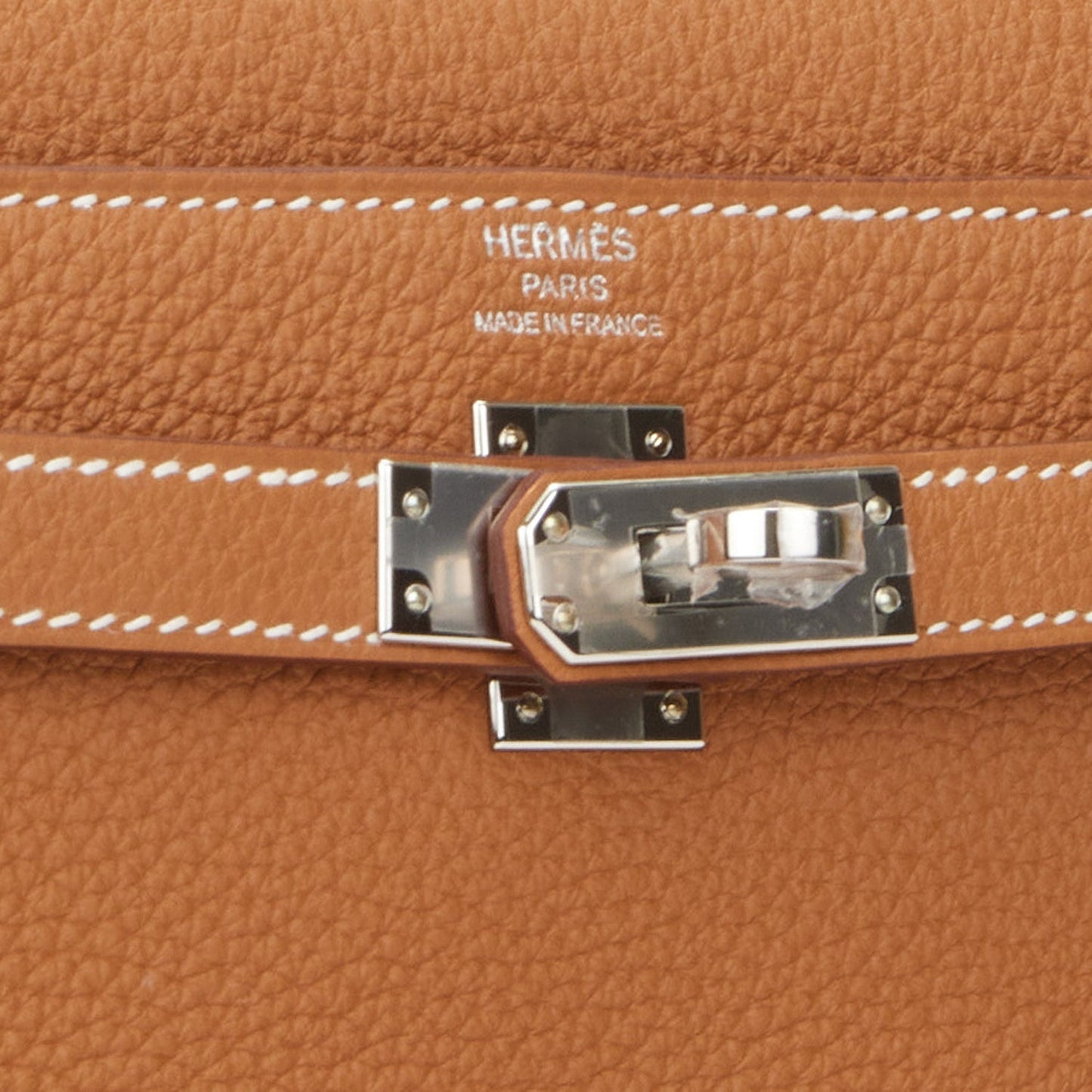 Hermes Kelly 25 Retourne Gold Togo Palladium Hardware