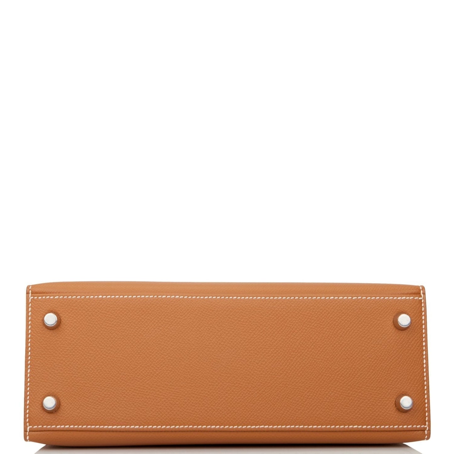 Hermes Kelly 25 Sellier Gold Epsom Palladium Hardware