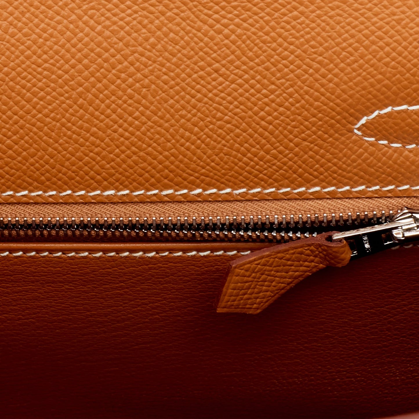 Hermes Kelly 25 Sellier Gold Epsom Palladium Hardware