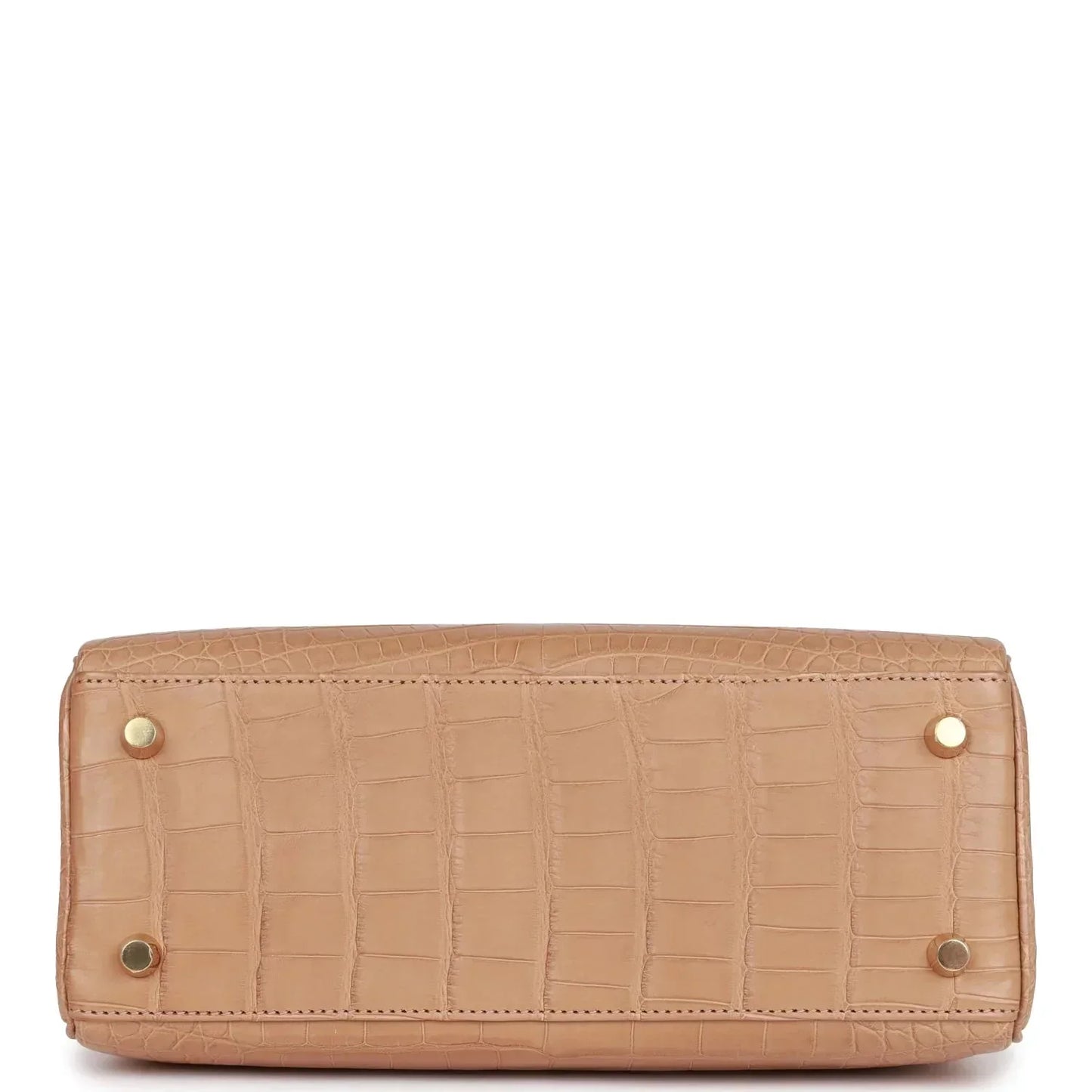 Hermes Kelly 25 Retourne Chai Matte Alligator Gold Hardware