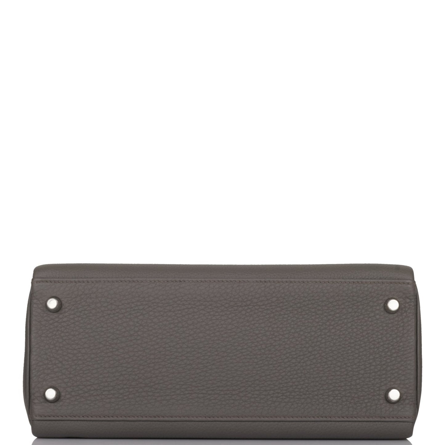 Hermes Kelly 28 Retourne Etain Togo Palladium Hardware
