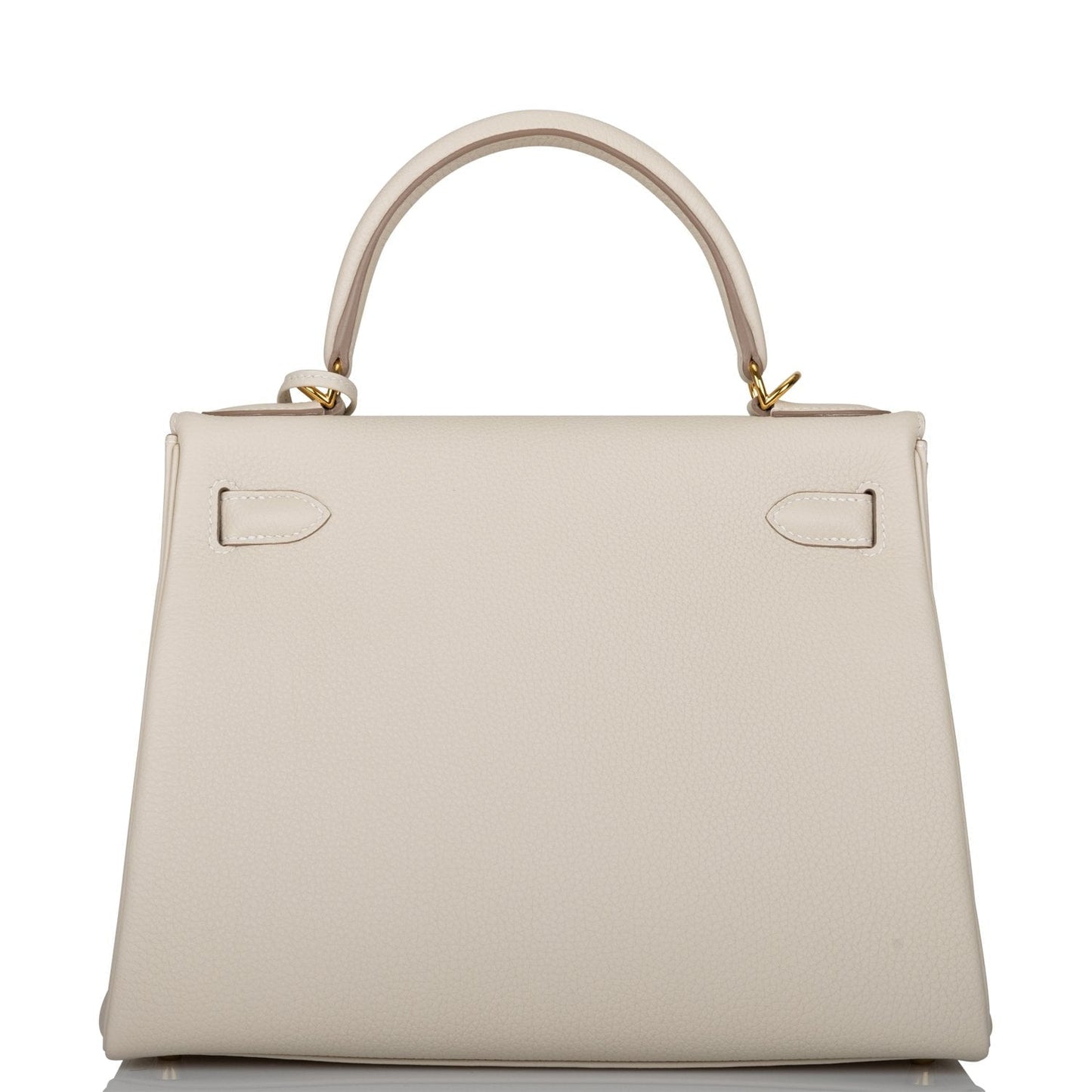 Hermes Kelly 28 Retourne Craie Togo Gold Hardware