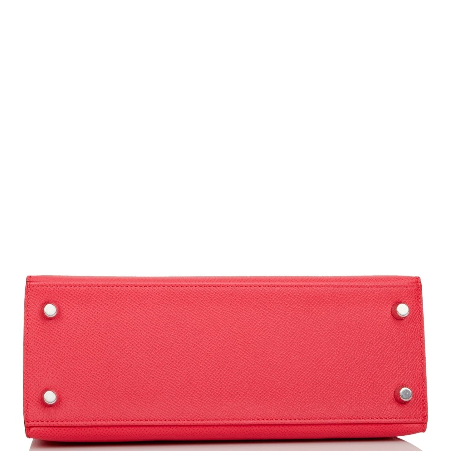 Hermes Kelly 25 Sellier Rose Extreme Epsom Palladium Hardware