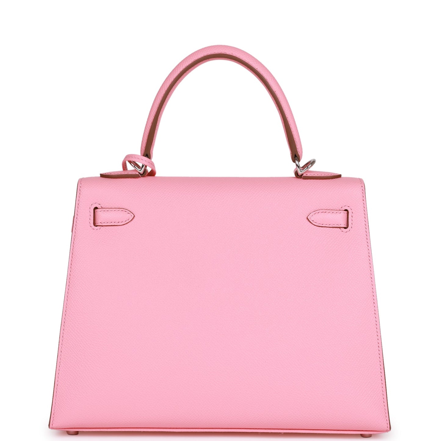 Hermes Kelly 25 Sellier Rose Confetti Epsom Palladium Hardware