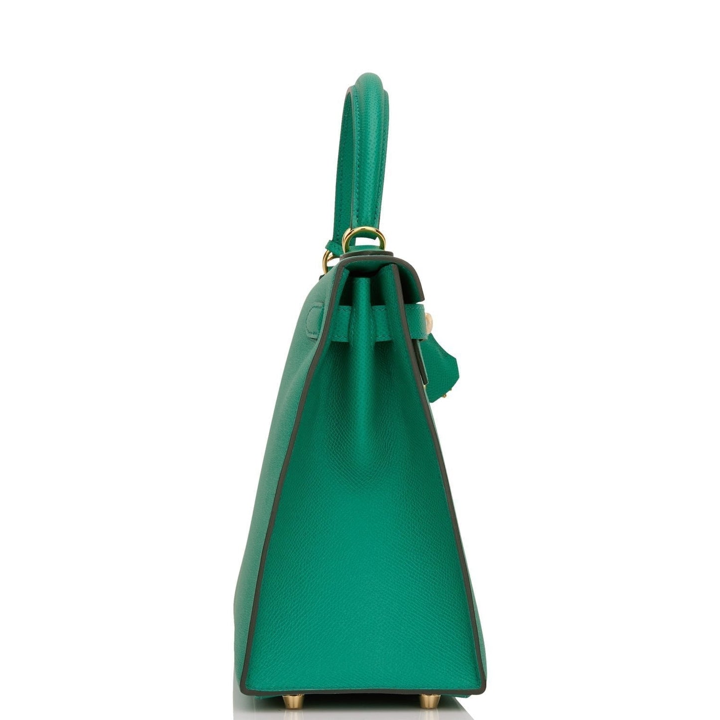 Hermes Kelly 28 Sellier Vert Jade Epsom Gold Hardware