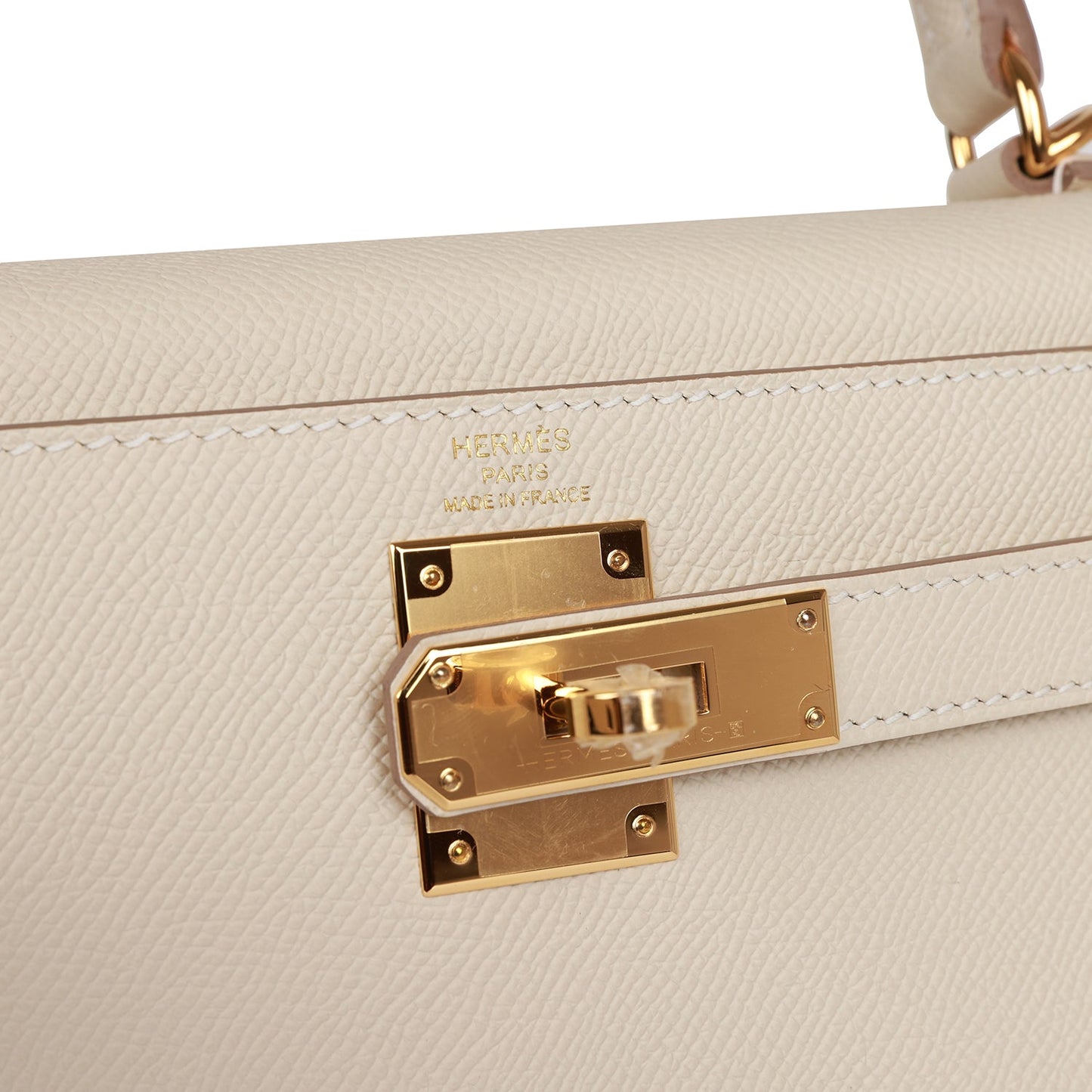Hermes Craie Epsom Sellier Kelly 28 Gold Hardware