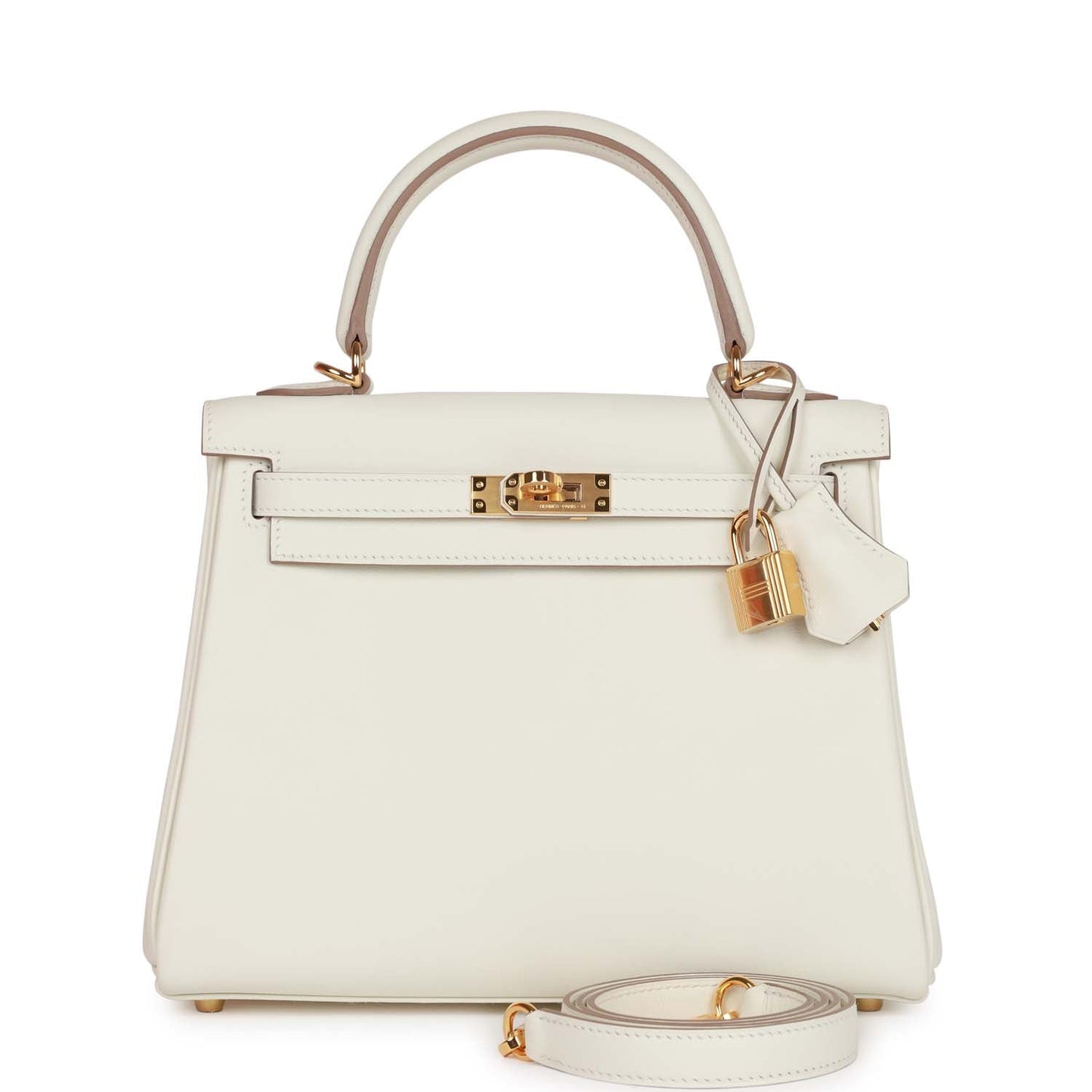 Hermes Kelly 25 Retourne Mushroom Swift Gold Hardware