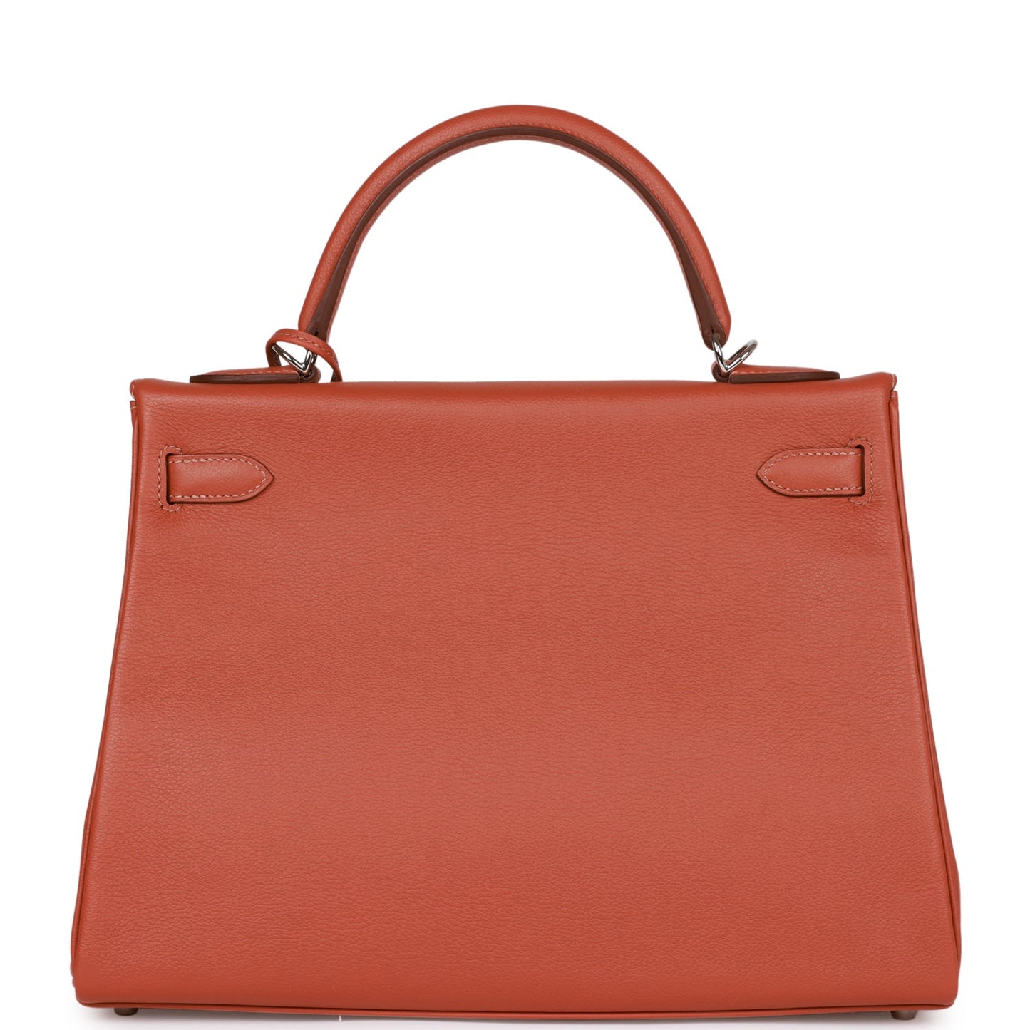 Hermes Kelly 32 Retourne Blush Verso Evercolor Palladium Hardware