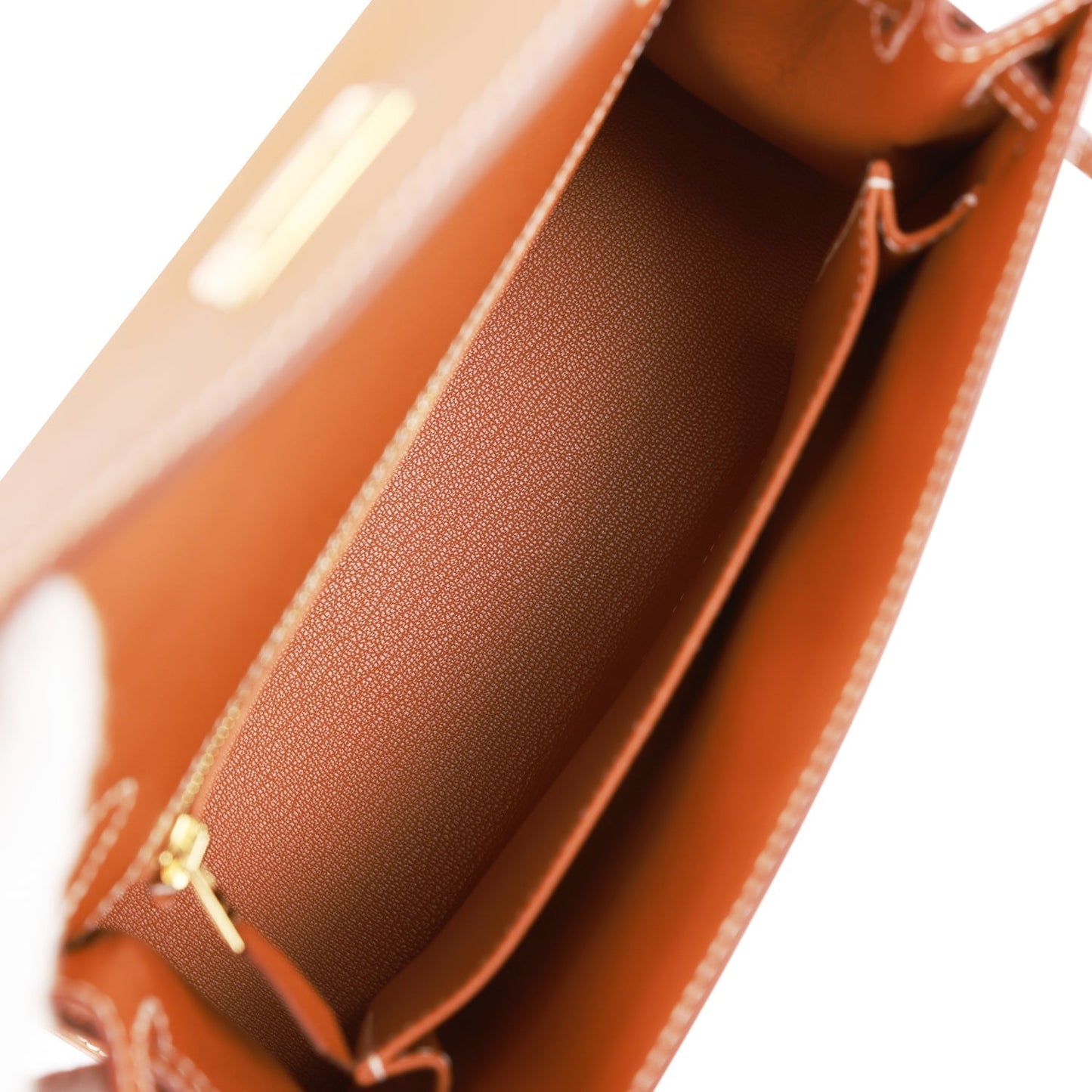Hermes Kelly 25 Sellier Gold Epsom Gold Hardware